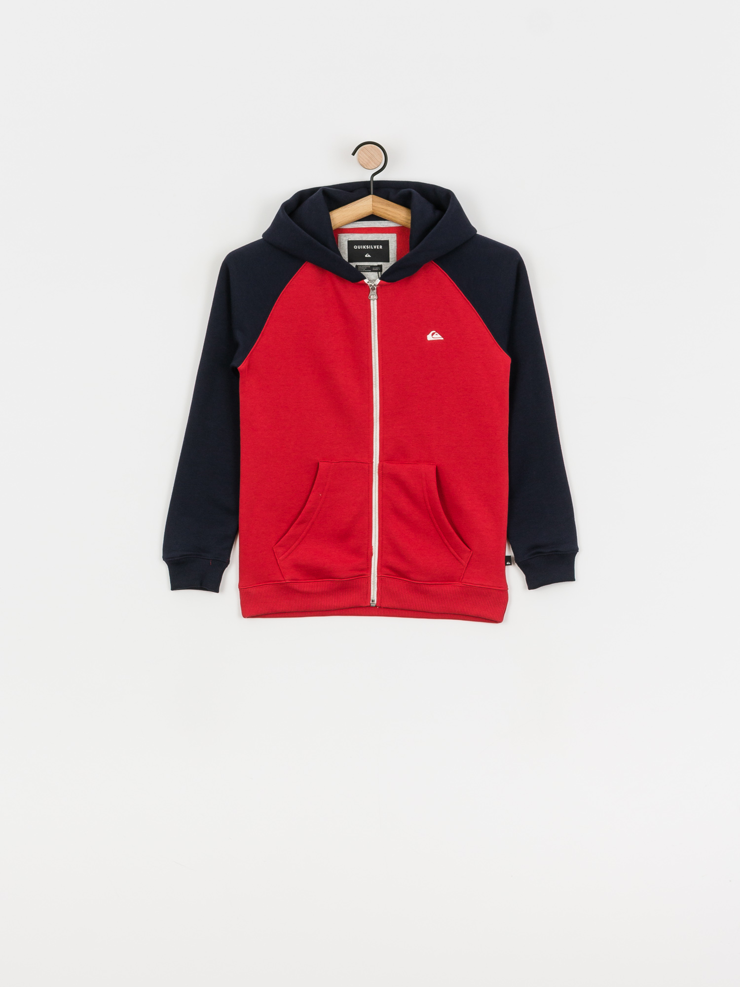 Bluza z kapturem Quiksilver Easy Day ZHD (american red)