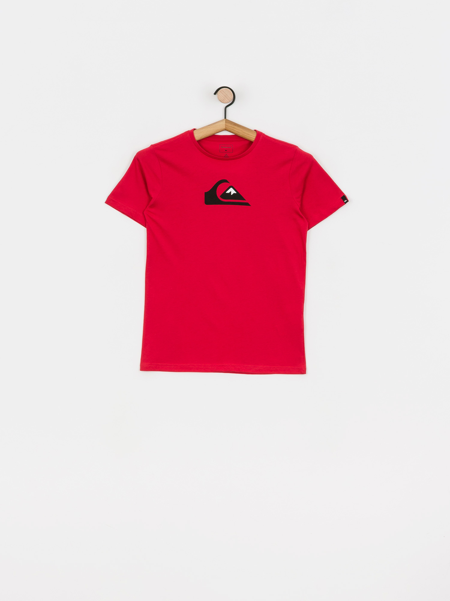 T-shirt Quiksilver Comp Logo (american red)