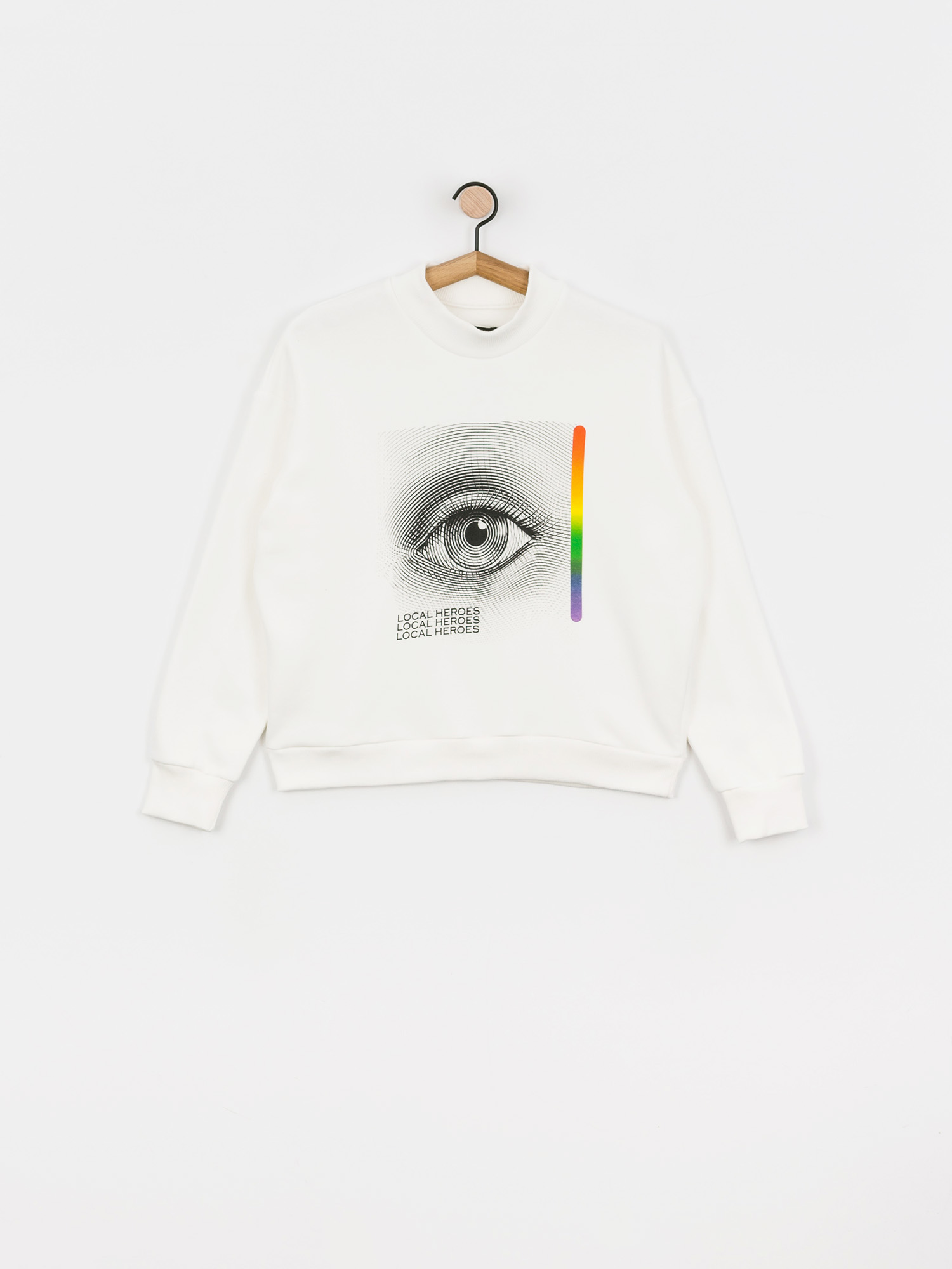 Bluza Local Heroes Curious Eye Wmn (white)