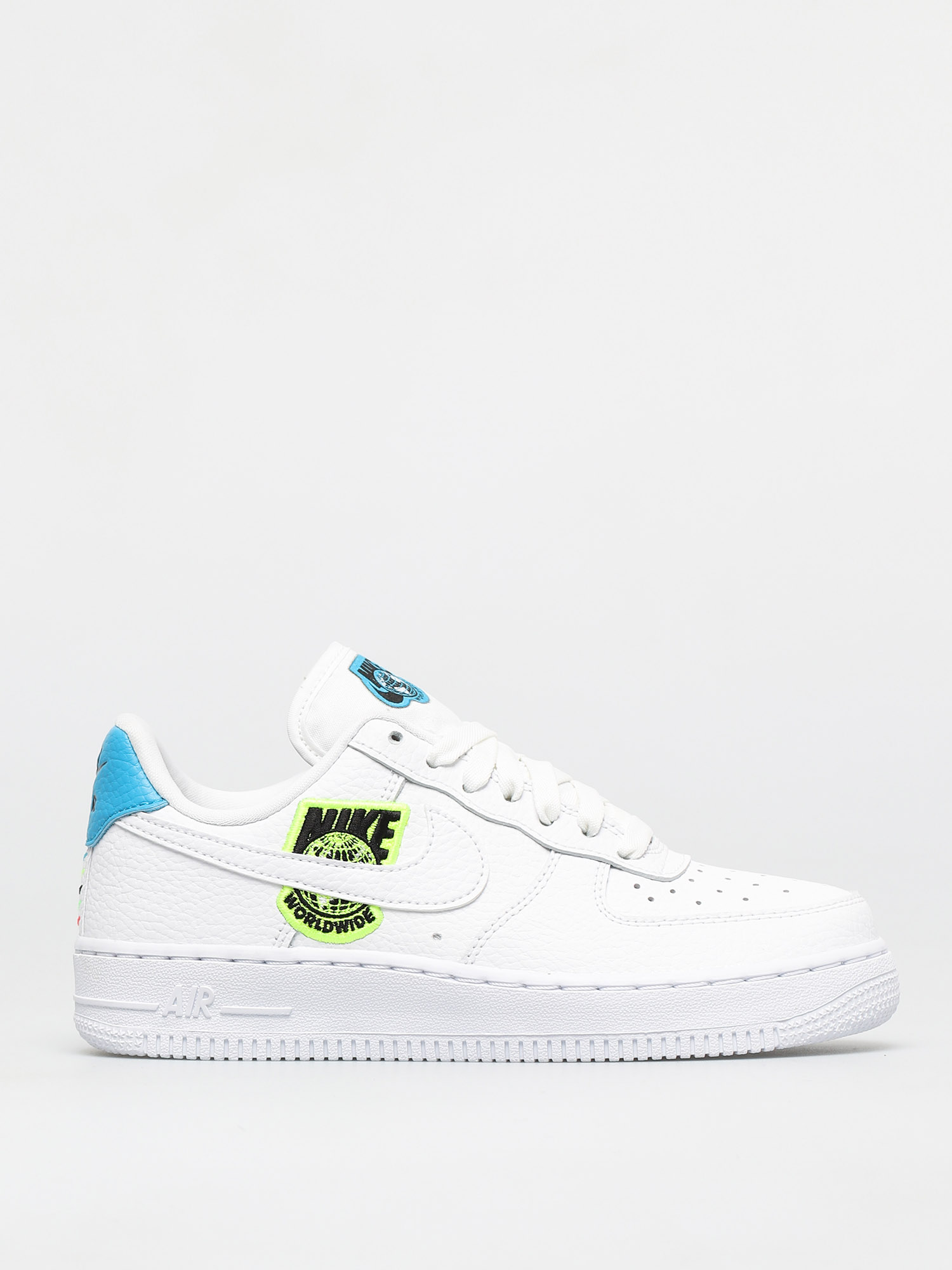 Buty Nike Air Force 1 07 Se Wmn (white/white volt laser blue)