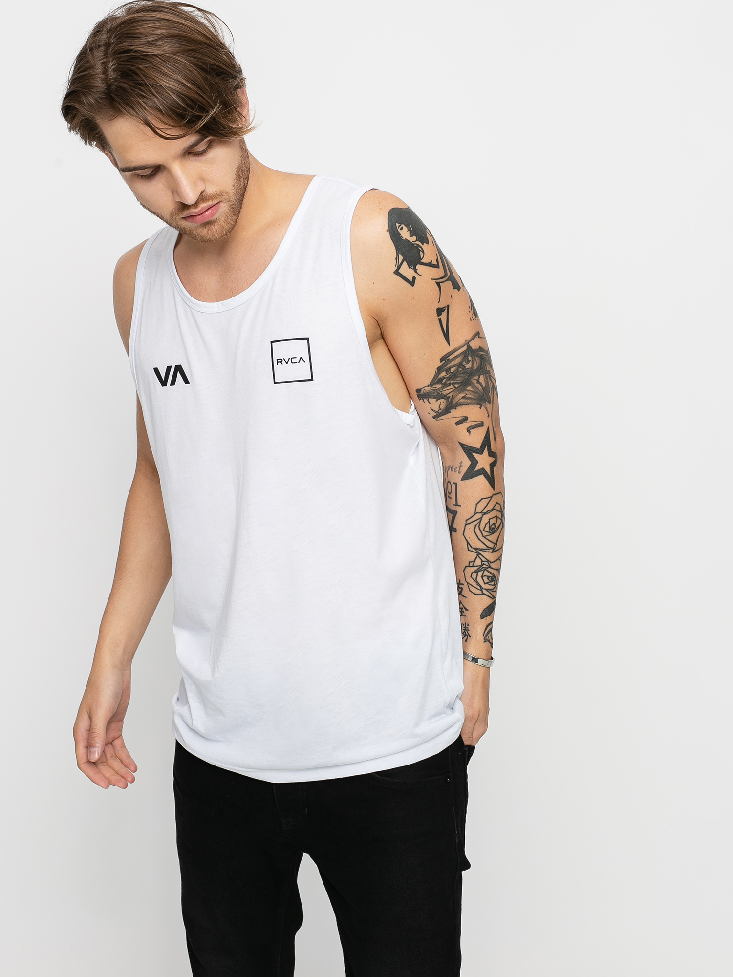 Koszulka RVCA Rvca Lane (white)