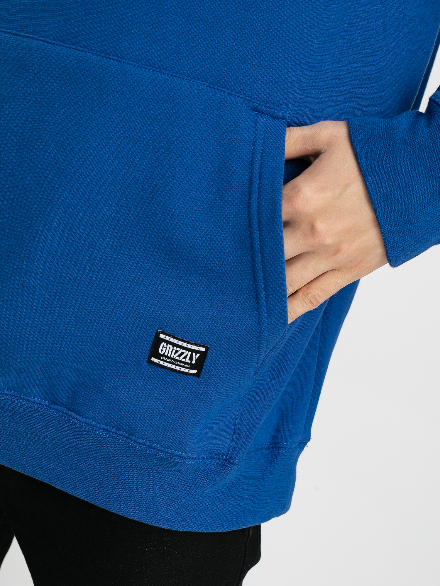 Bluza z kapturem Grizzly Griptape Og Bear HD (royal)