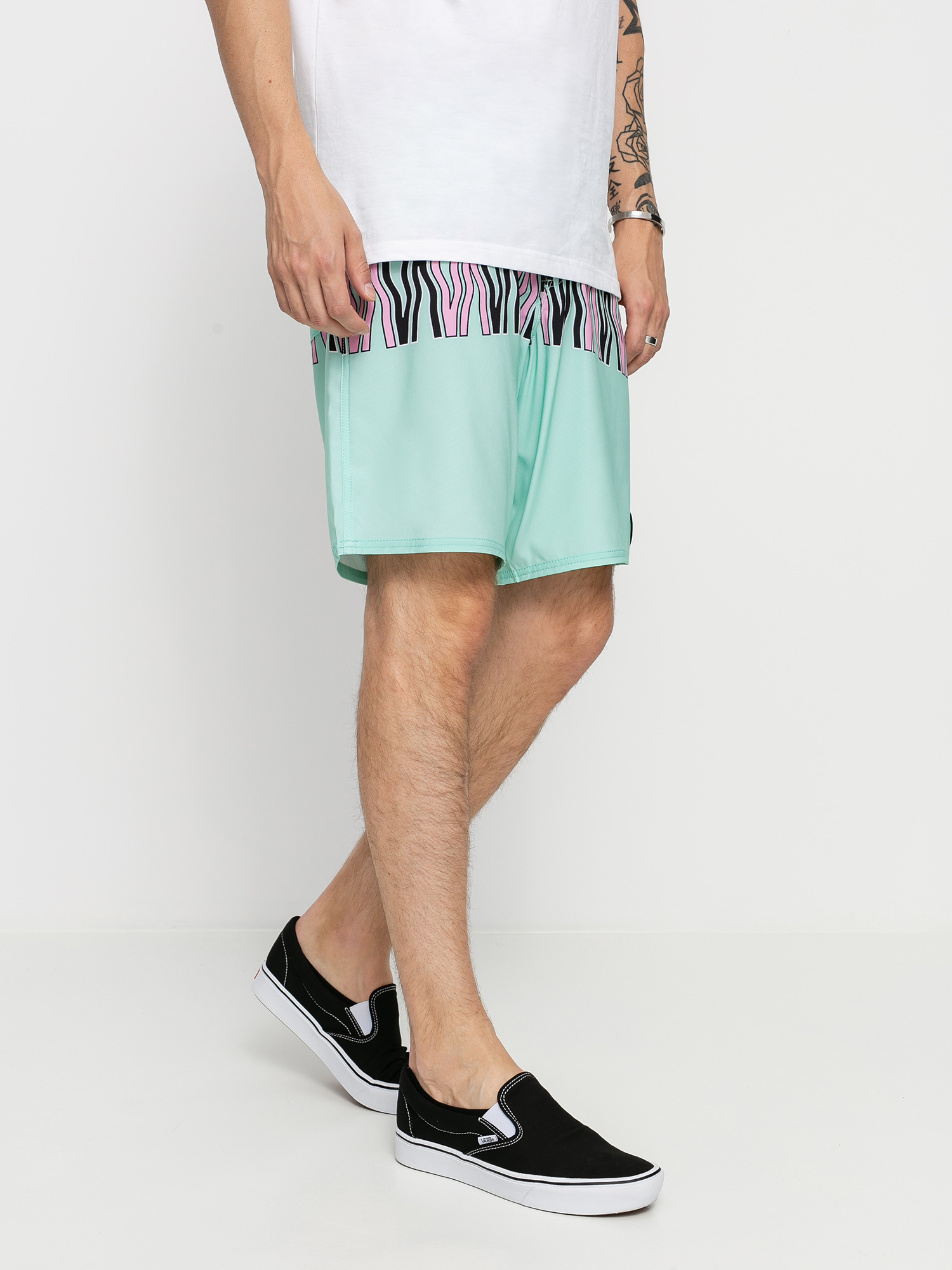 Boardshorty RVCA Va Trunk Print (dusty aqua)