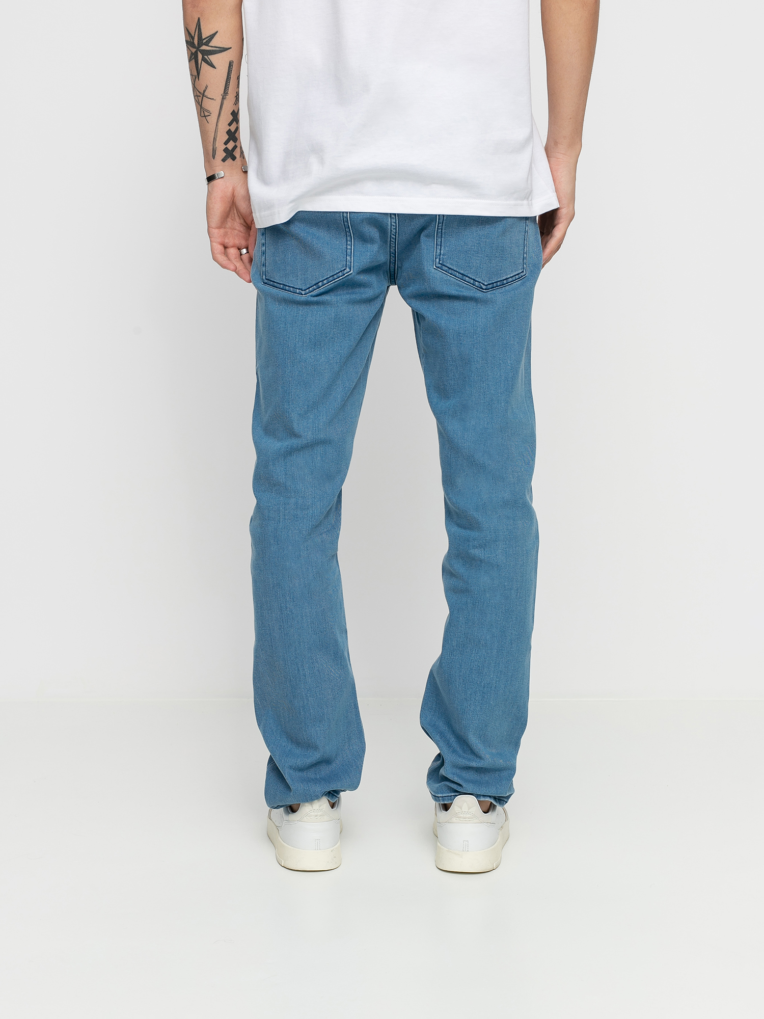 Spodnie Volcom Solver Denim (flat vintage indigo)