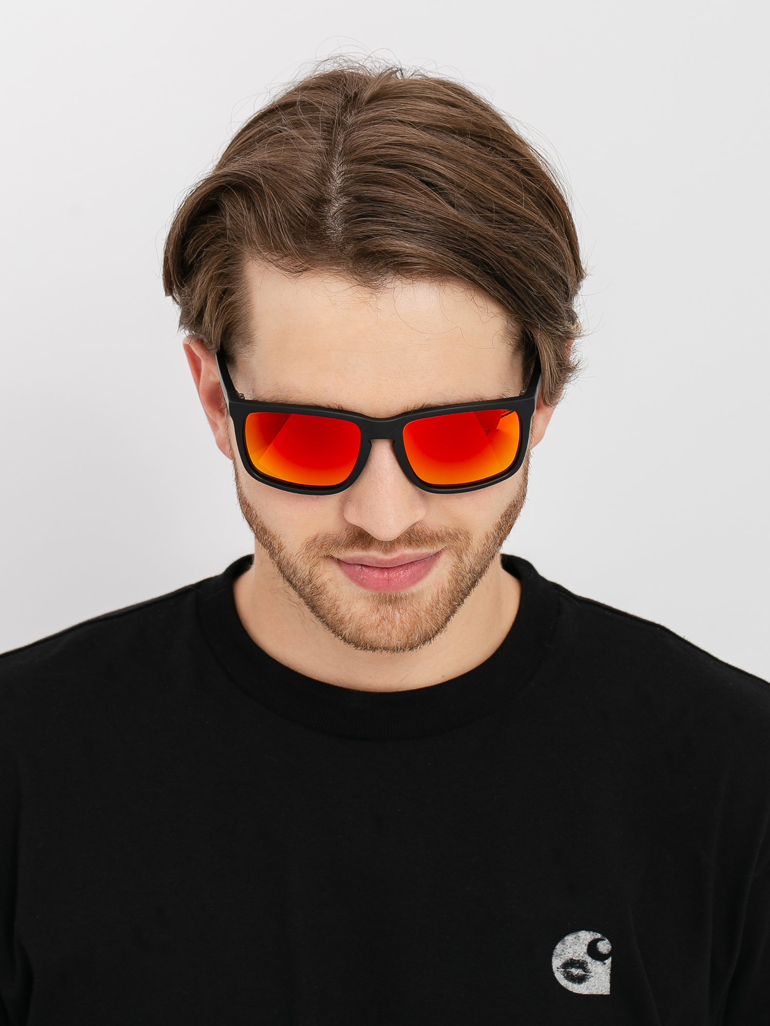 Okulary przeciwsłoneczne Dragon Melee (matte black/orange ion)