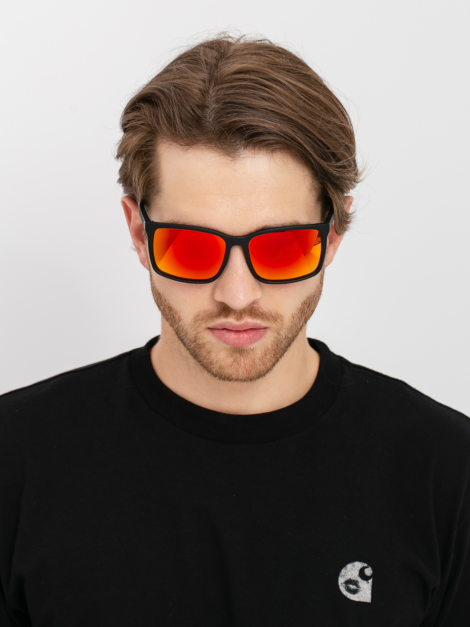 Okulary przeciwsłoneczne Dragon Montage (matte black/orange ion)
