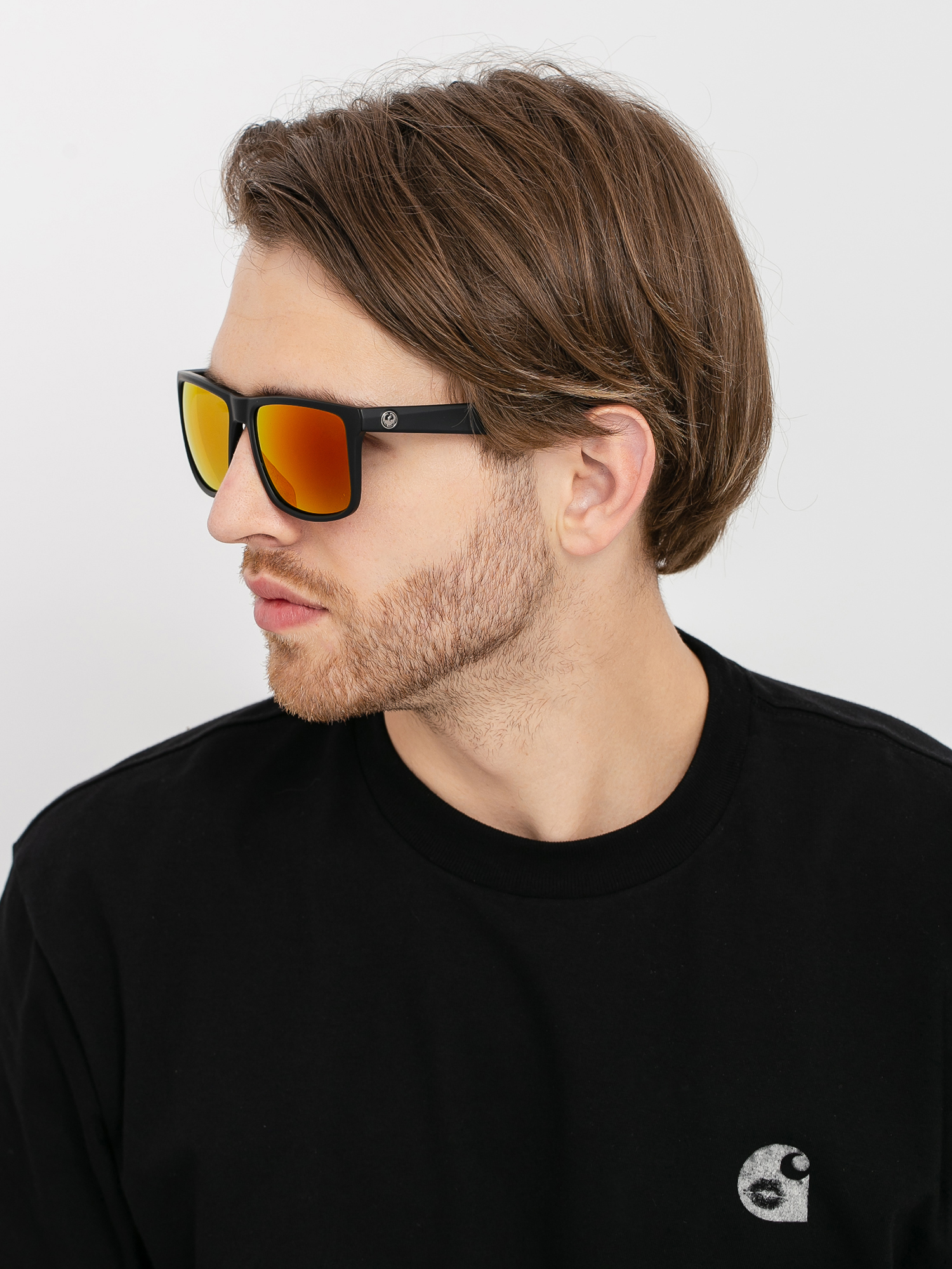 Okulary przeciwsłoneczne Dragon Meridien (matte black/ll orange ion)