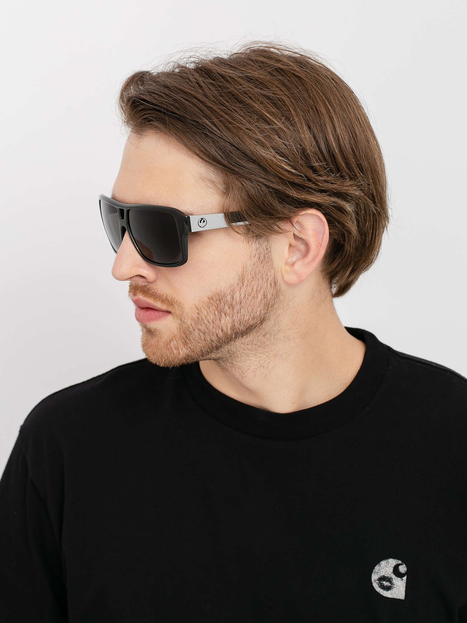 Okulary przeciwsłoneczne Dragon The Jam (jet black/ll smoke)