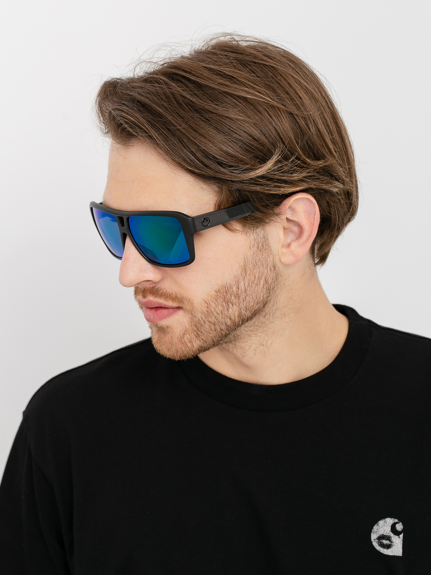 Okulary przeciwsłoneczne Dragon The Jam (matte black/ll green ion)