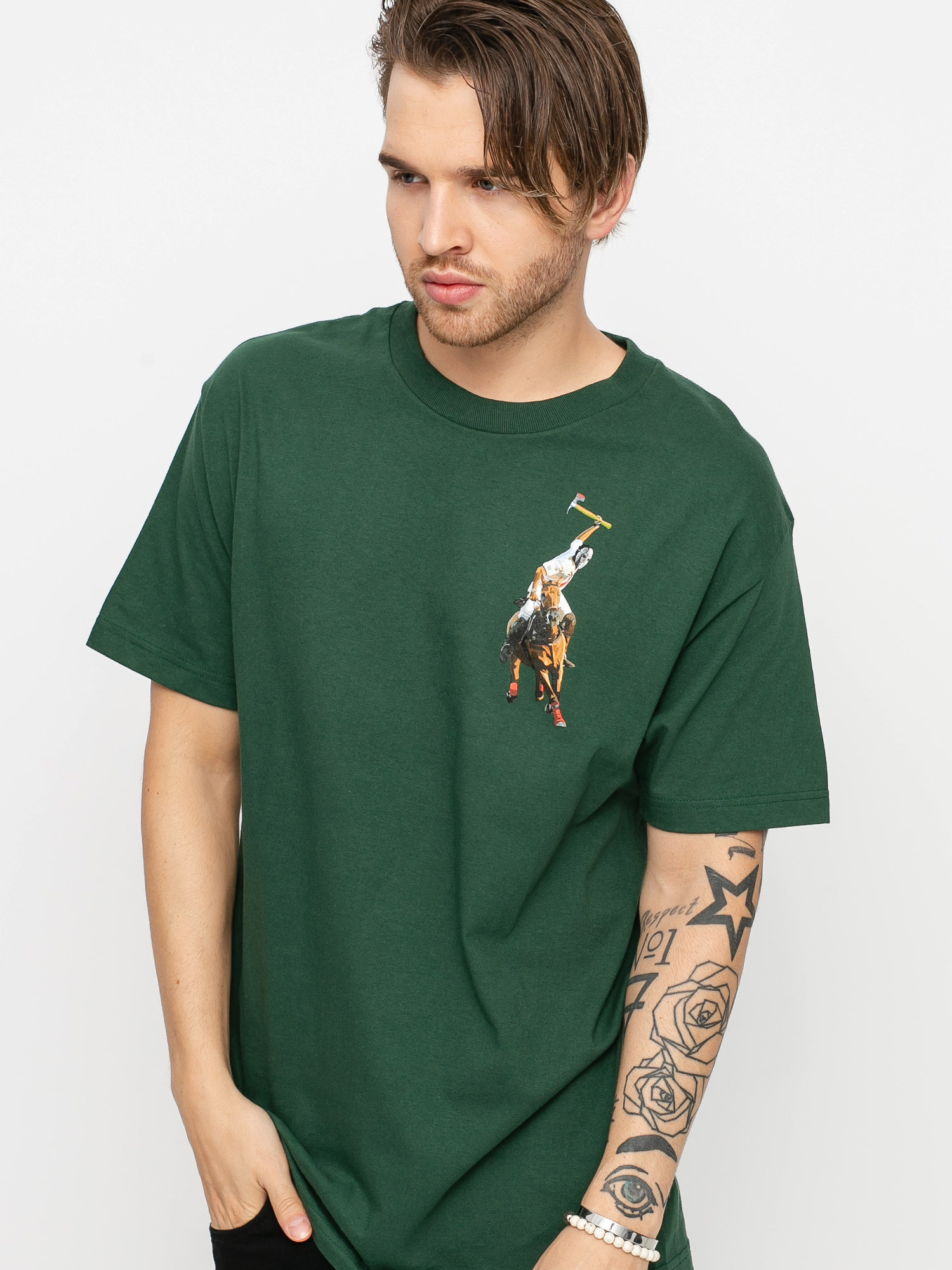 T-shirt DGK Hood League (forest)