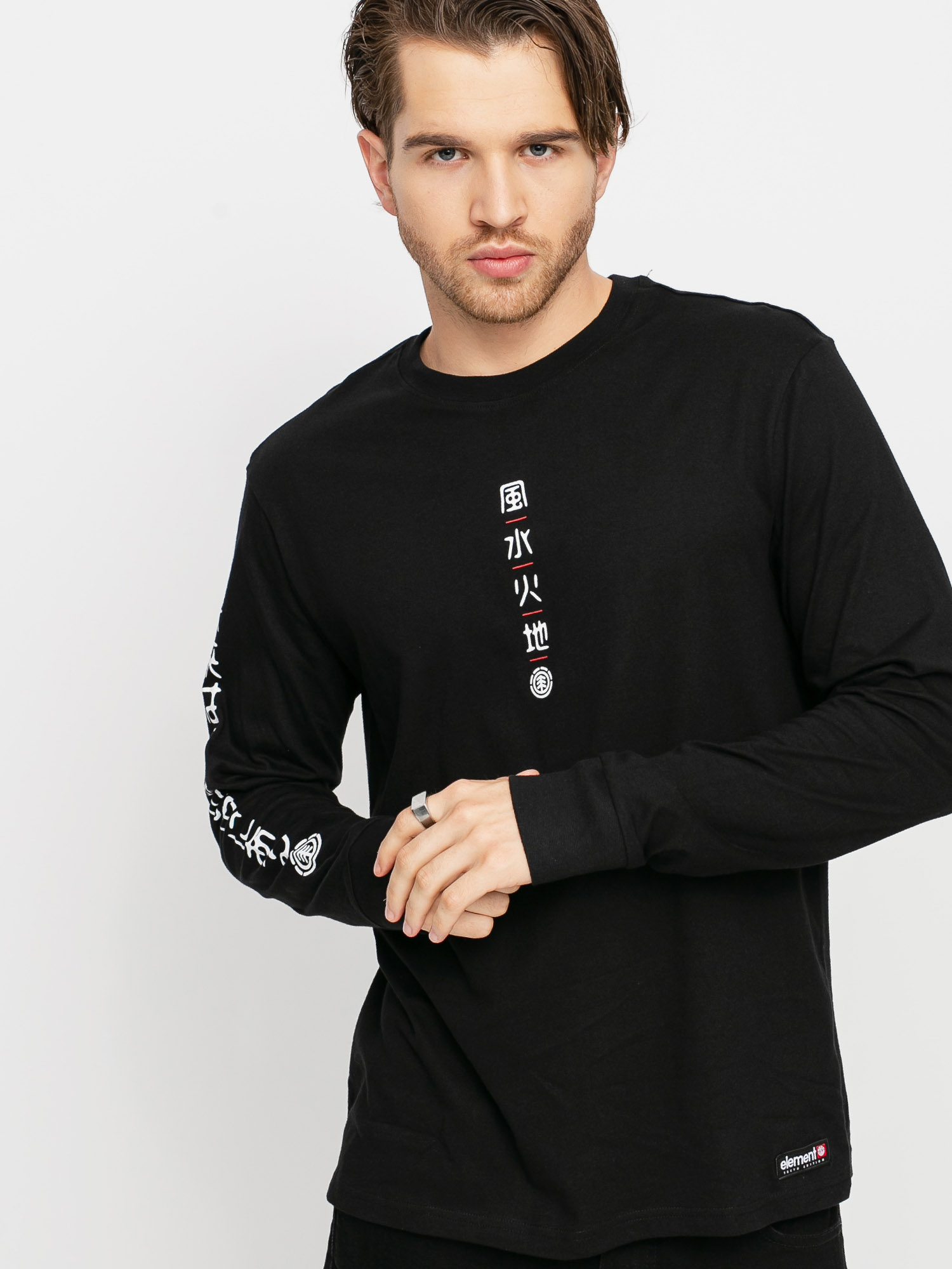 Longsleeve Element Takashi (flint black)