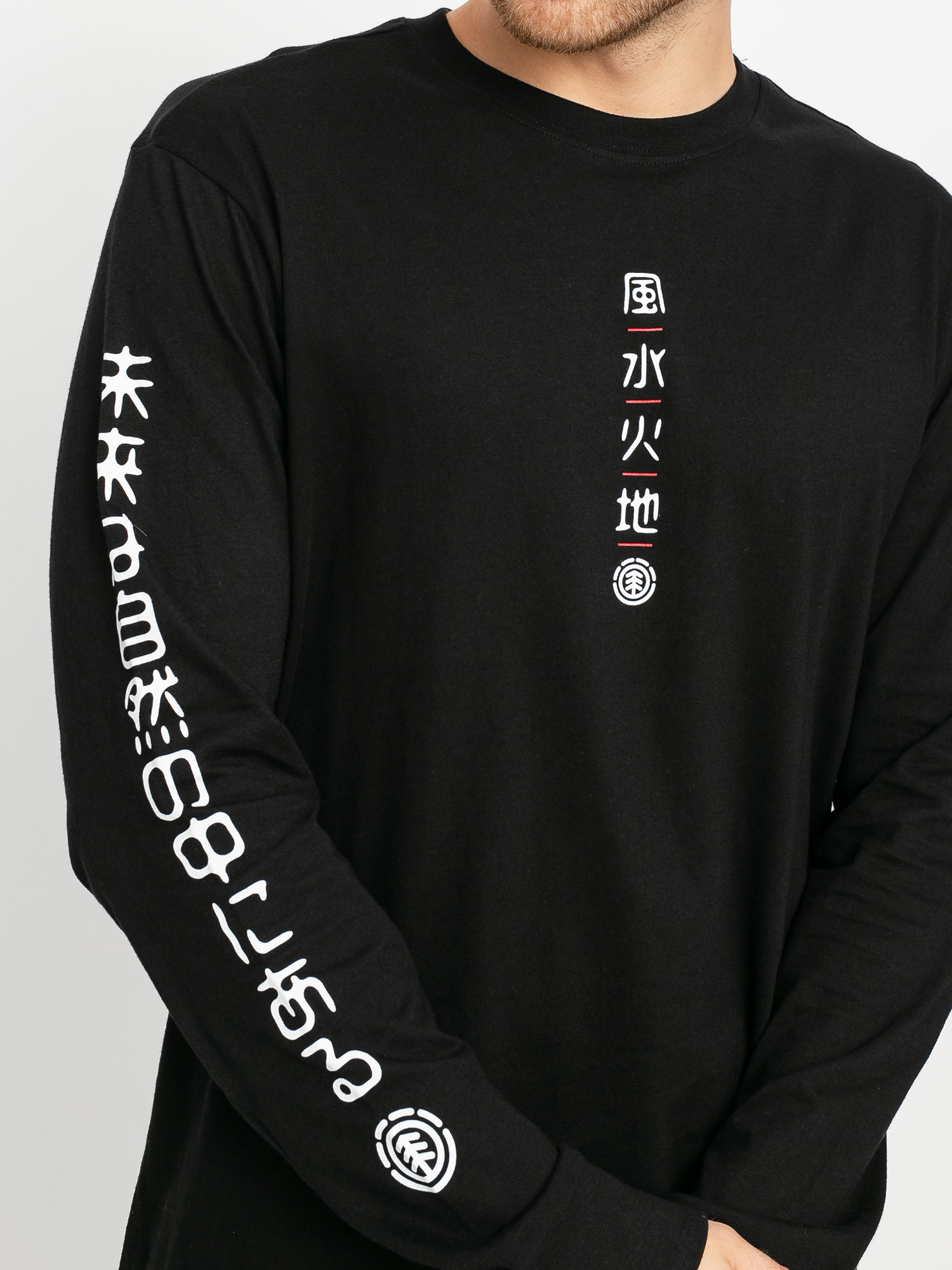 Longsleeve Element Takashi (flint black)
