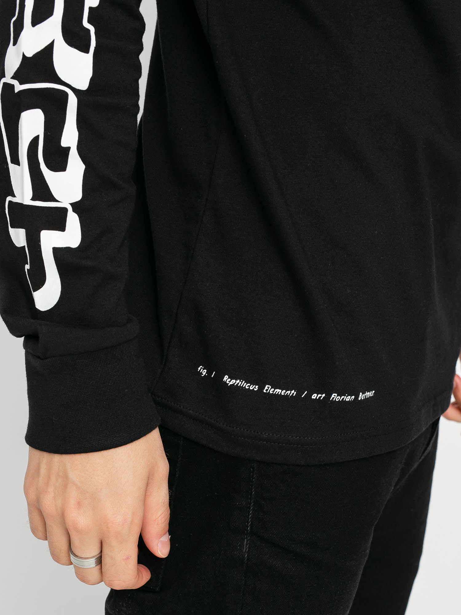 Longsleeve Element Florian (flint black)