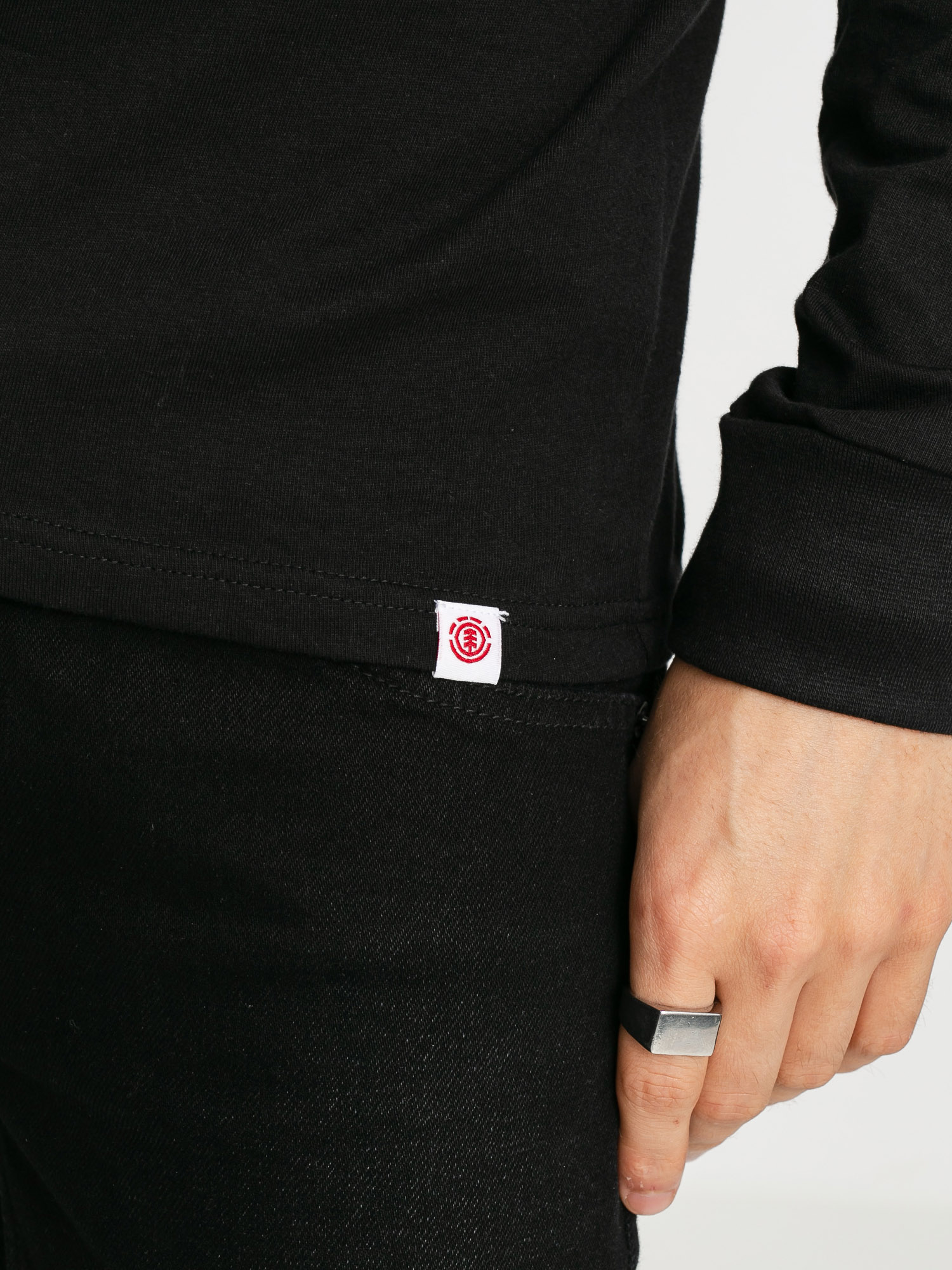 Longsleeve Element Florian (flint black)