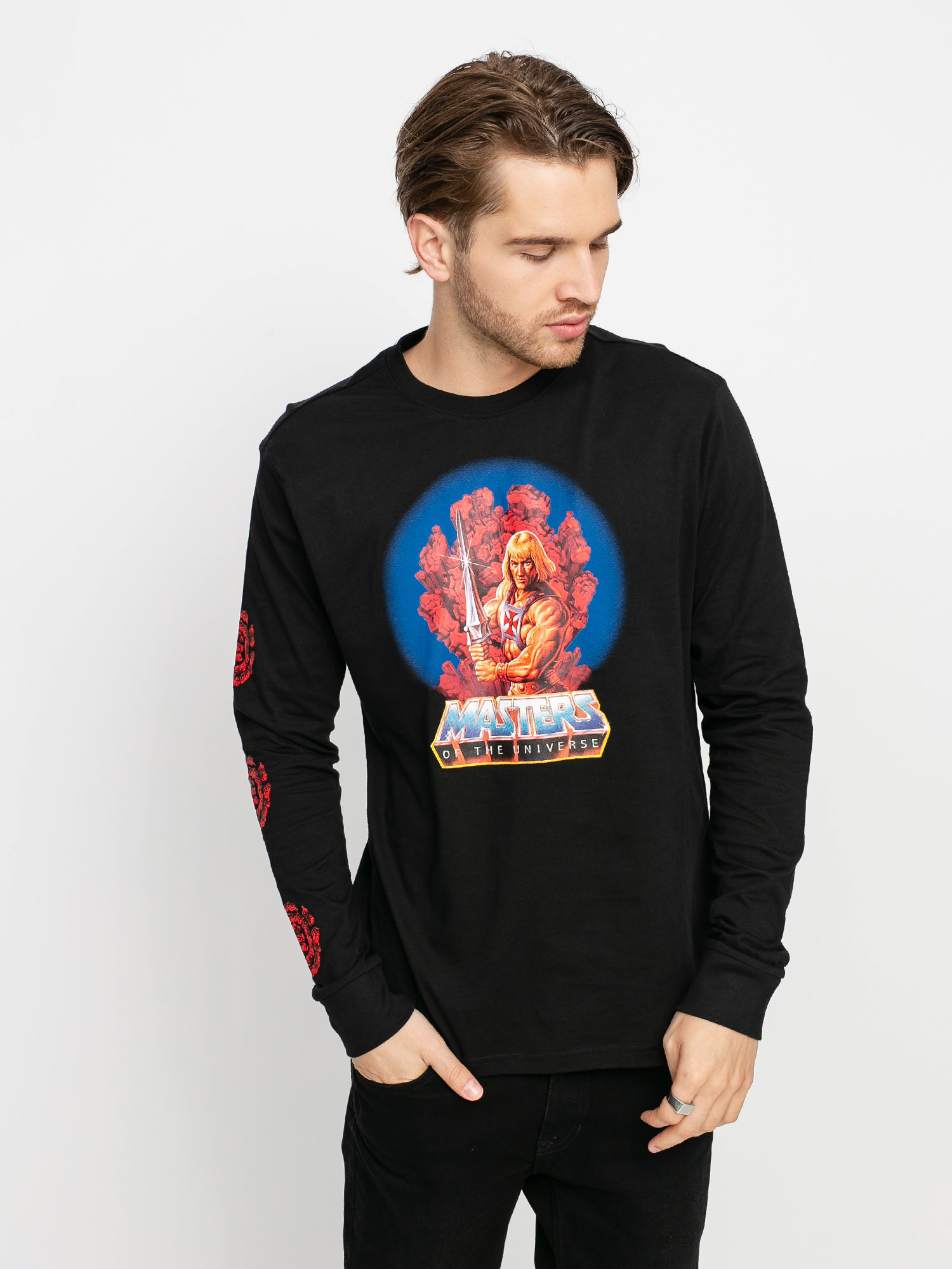 Longsleeve Element Motu He Man (flint black)