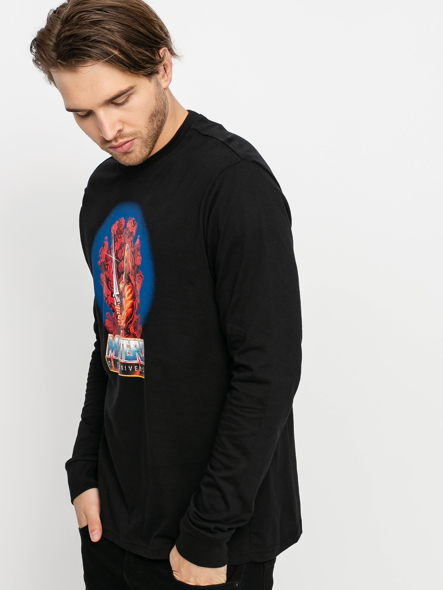 Longsleeve Element Motu He Man (flint black)