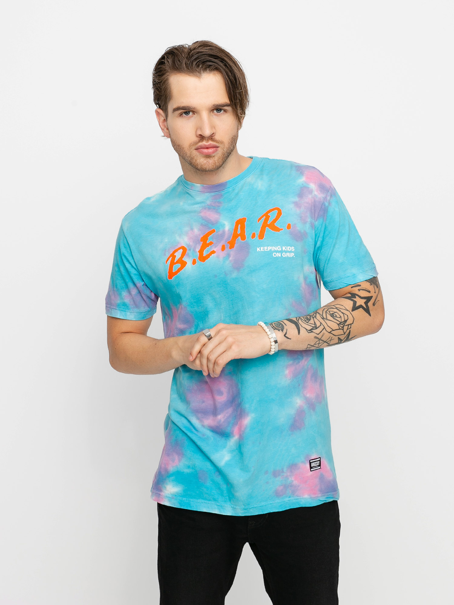 T-shirt Grizzly Griptape Dare Bear (tie dye)