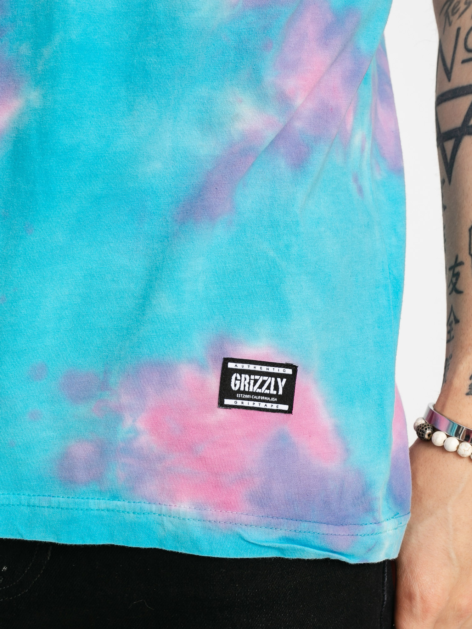 T-shirt Grizzly Griptape Dare Bear (tie dye)