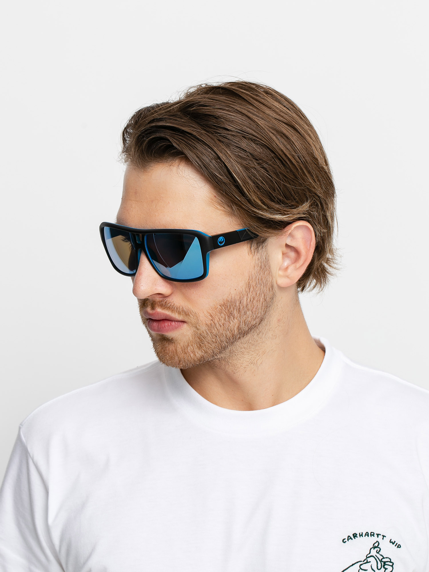 Okulary przeciwsłoneczne Dragon The Jam (matte black/ll sky blue ion)
