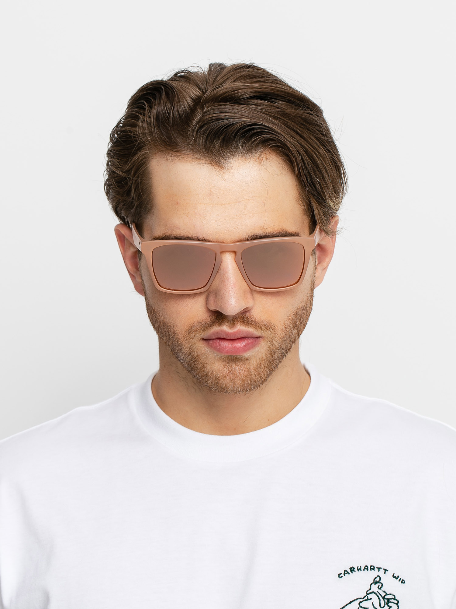 Okulary przeciwsłoneczne Dragon Drac (mtt seashell/ll rose gold ion)