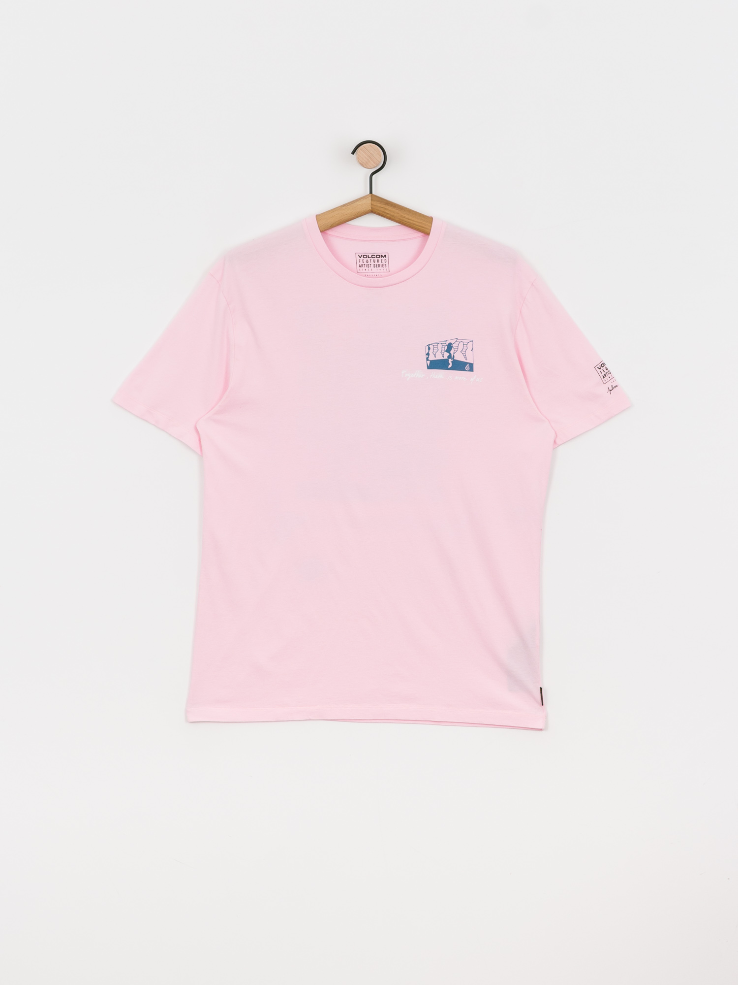 T-shirt Volcom Julien Dupont (snow pink)