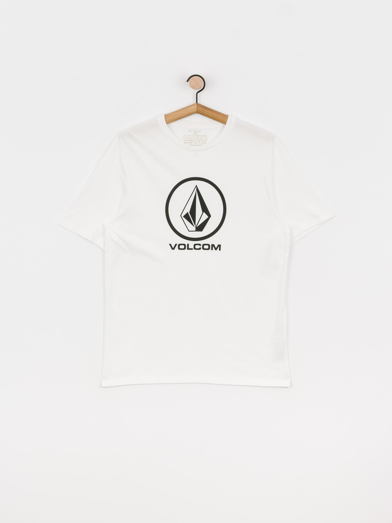 T-shirt Volcom Crisp Stone Bsc (white)