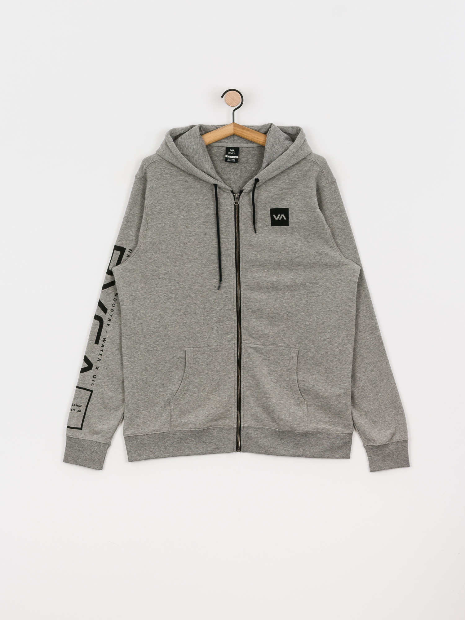 Bluza z kapturem RVCA Swift HD (heather grey)