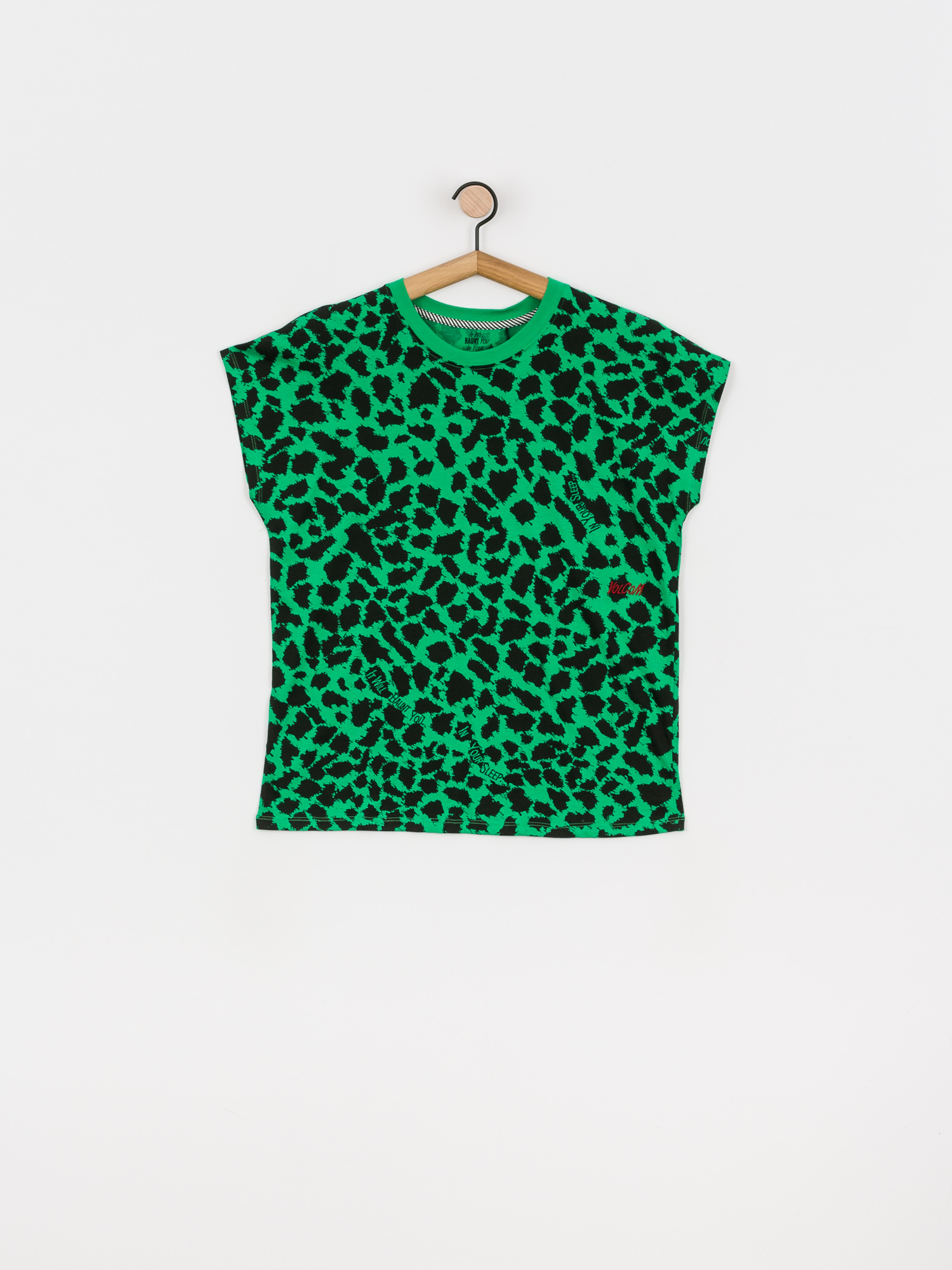 T-shirt Volcom Greenfuzz Wmn (scaromatic green)