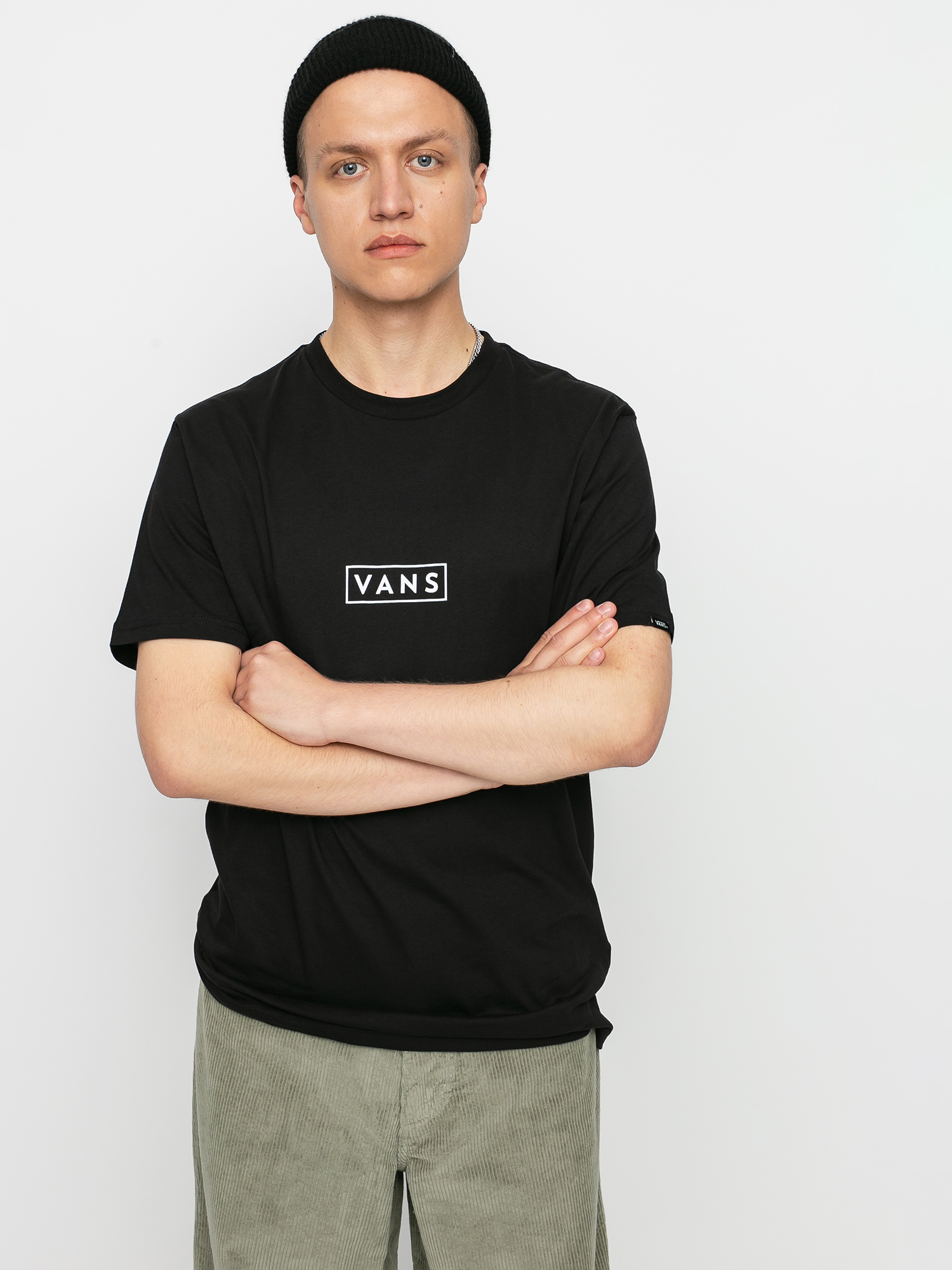 T-shirt Vans Easy Box (black/white)