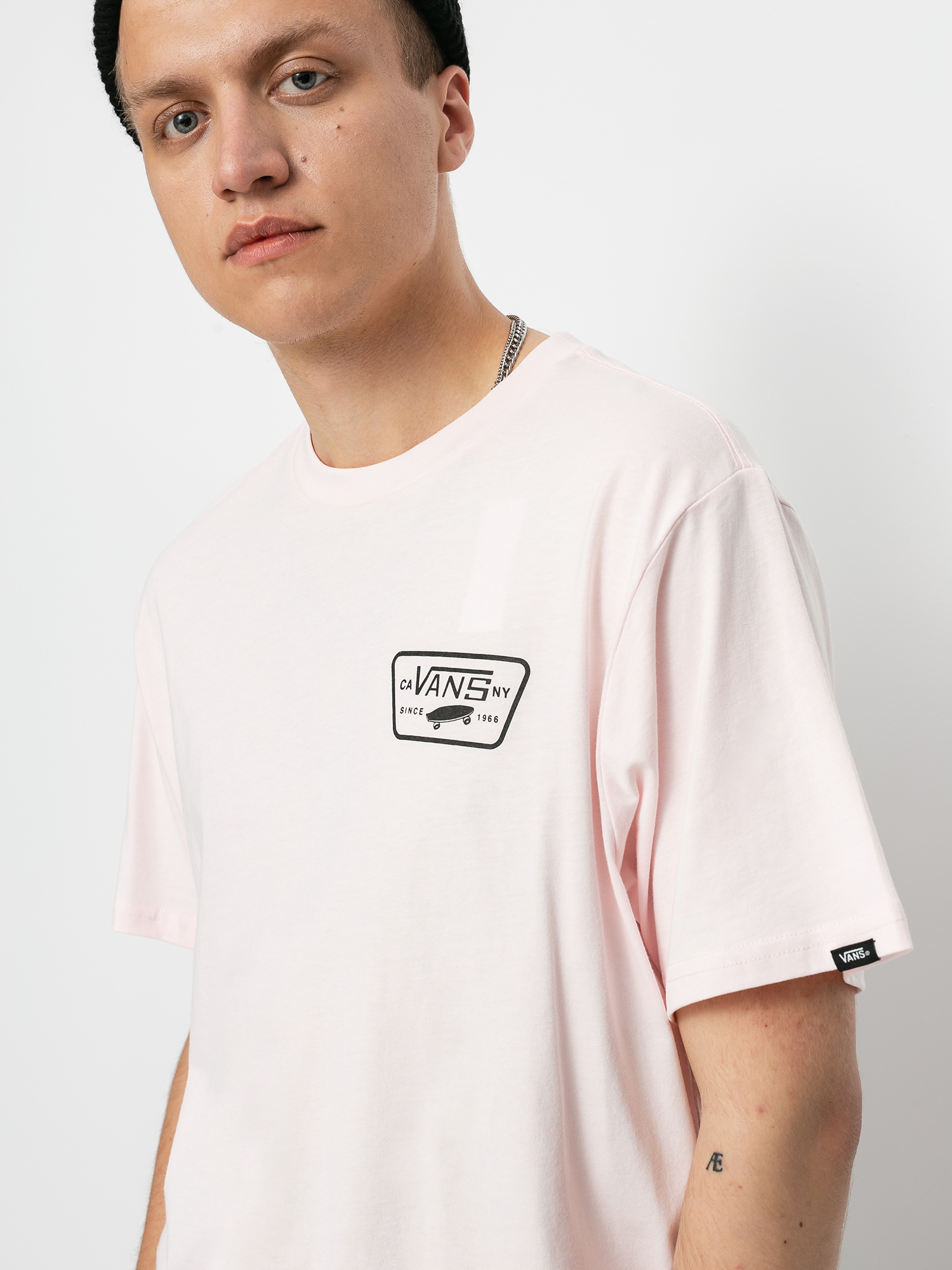T-shirt Vans Full Patch Back (cool pink/black)