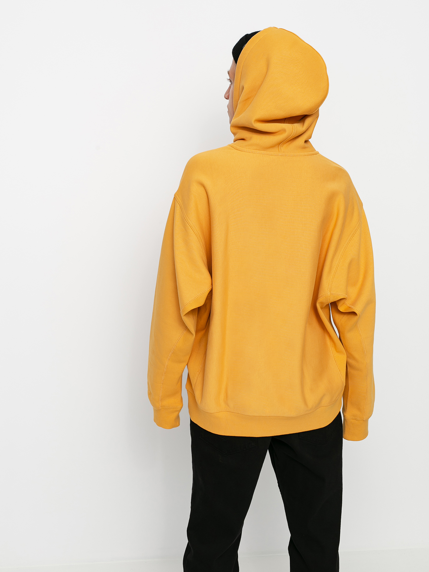 Bluza z kapturem Carhartt WIP American Script HD (winter sun)
