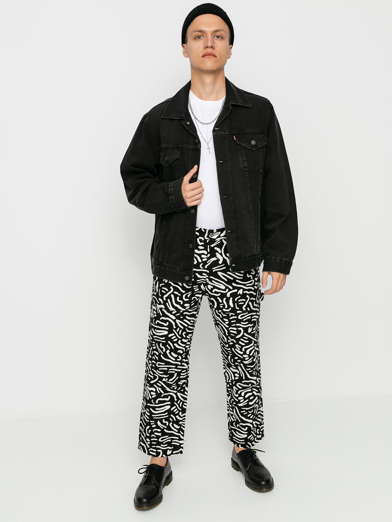 Kurtka Levi's® Vintage Fit Trucker (black trucker)
