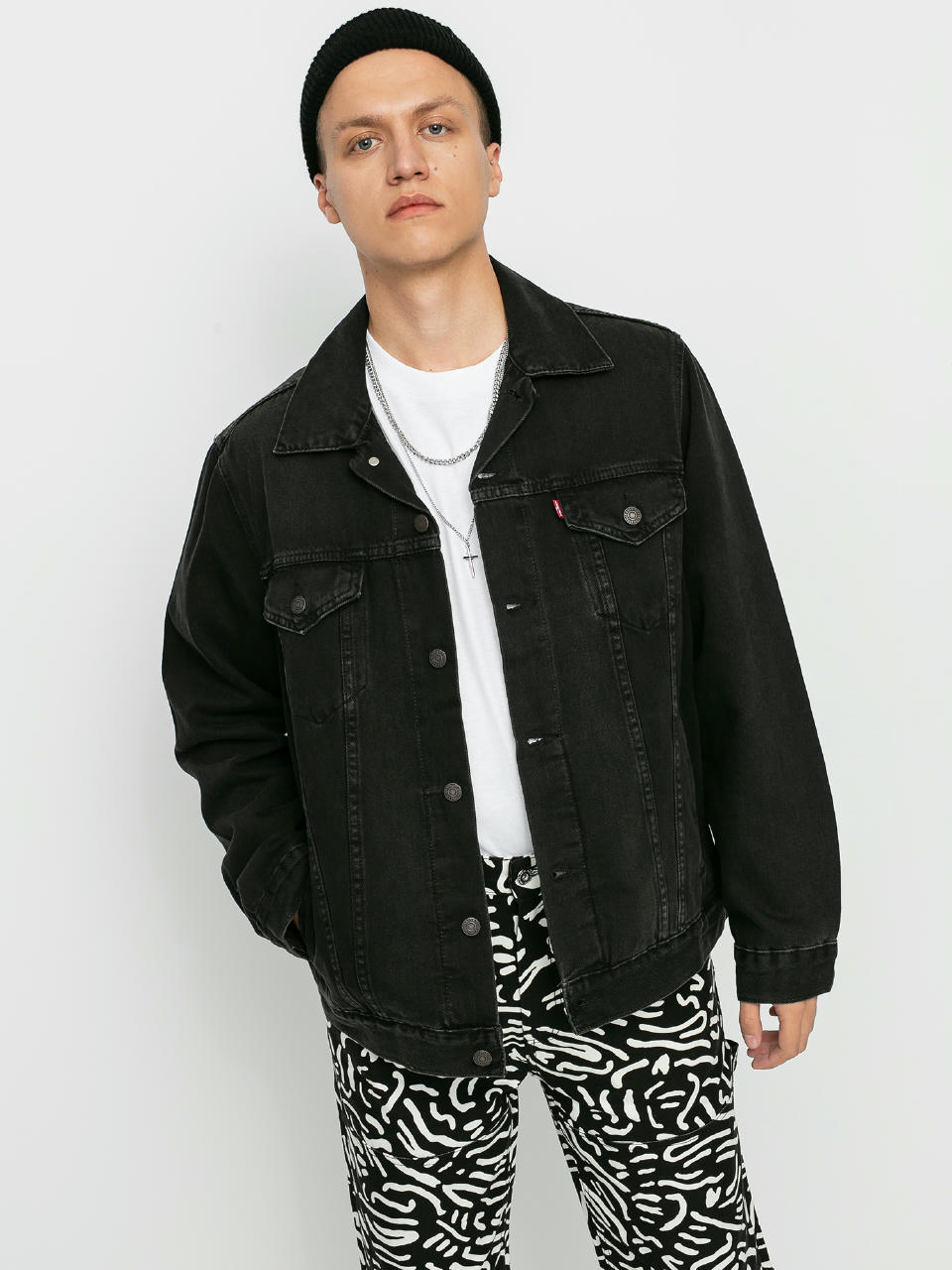 Kurtka Levi's® Vintage Fit Trucker (black trucker)