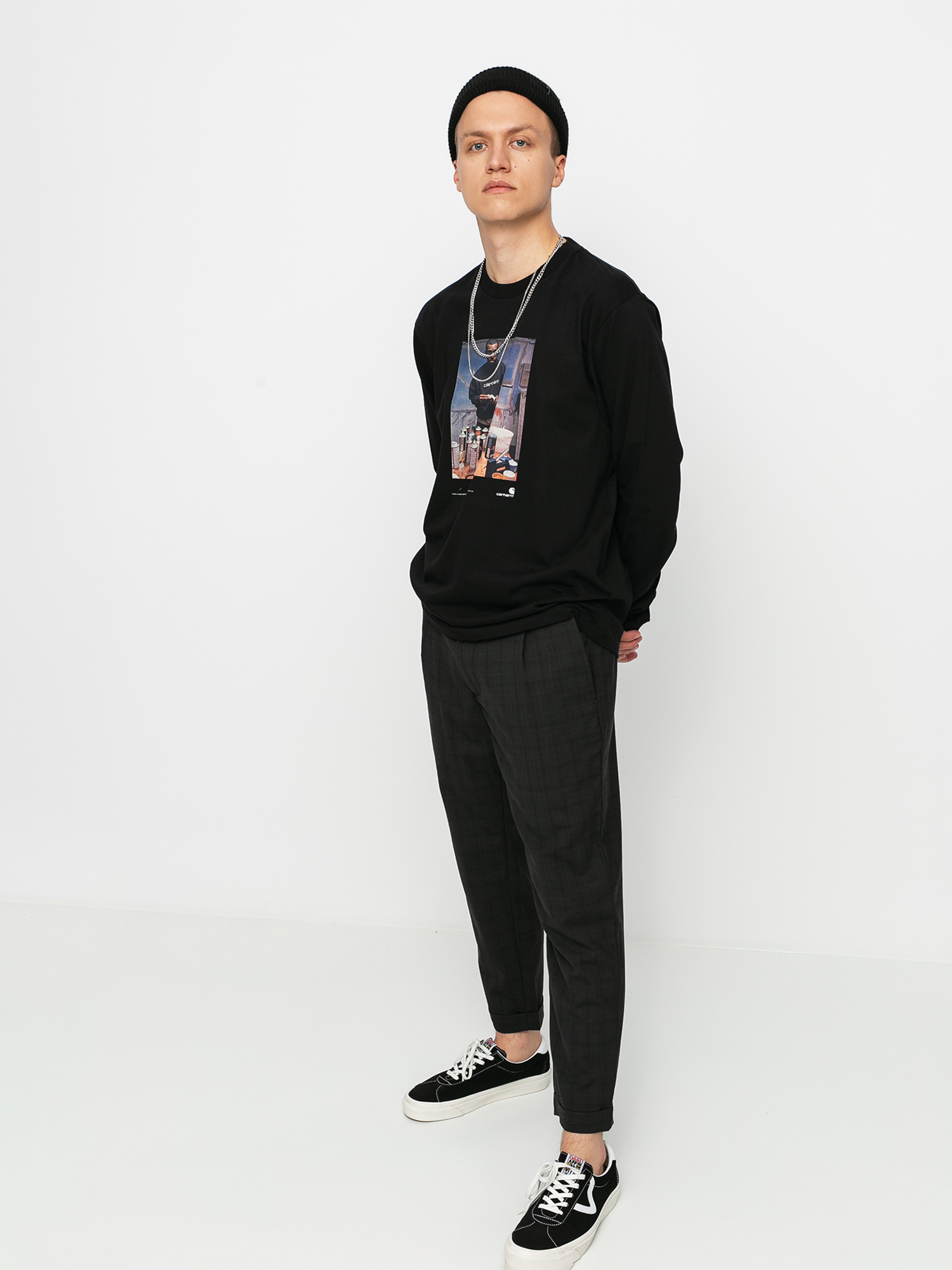 Longsleeve Carhartt WIP 1998 Ad Jay One (black)