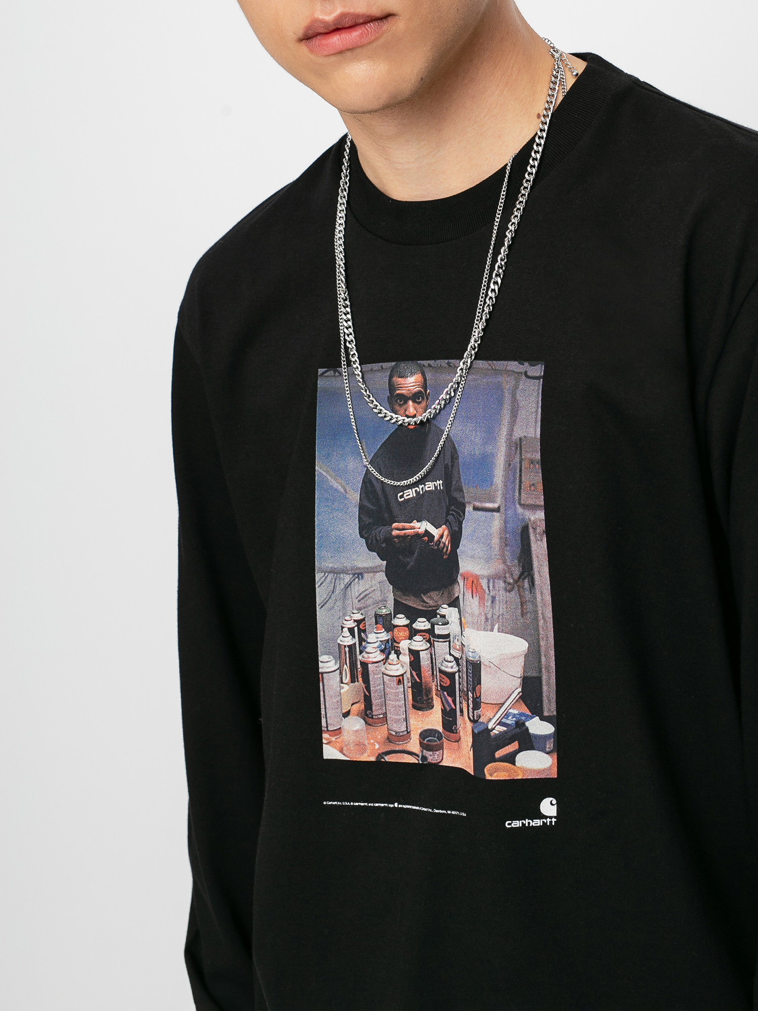Longsleeve Carhartt WIP 1998 Ad Jay One (black)