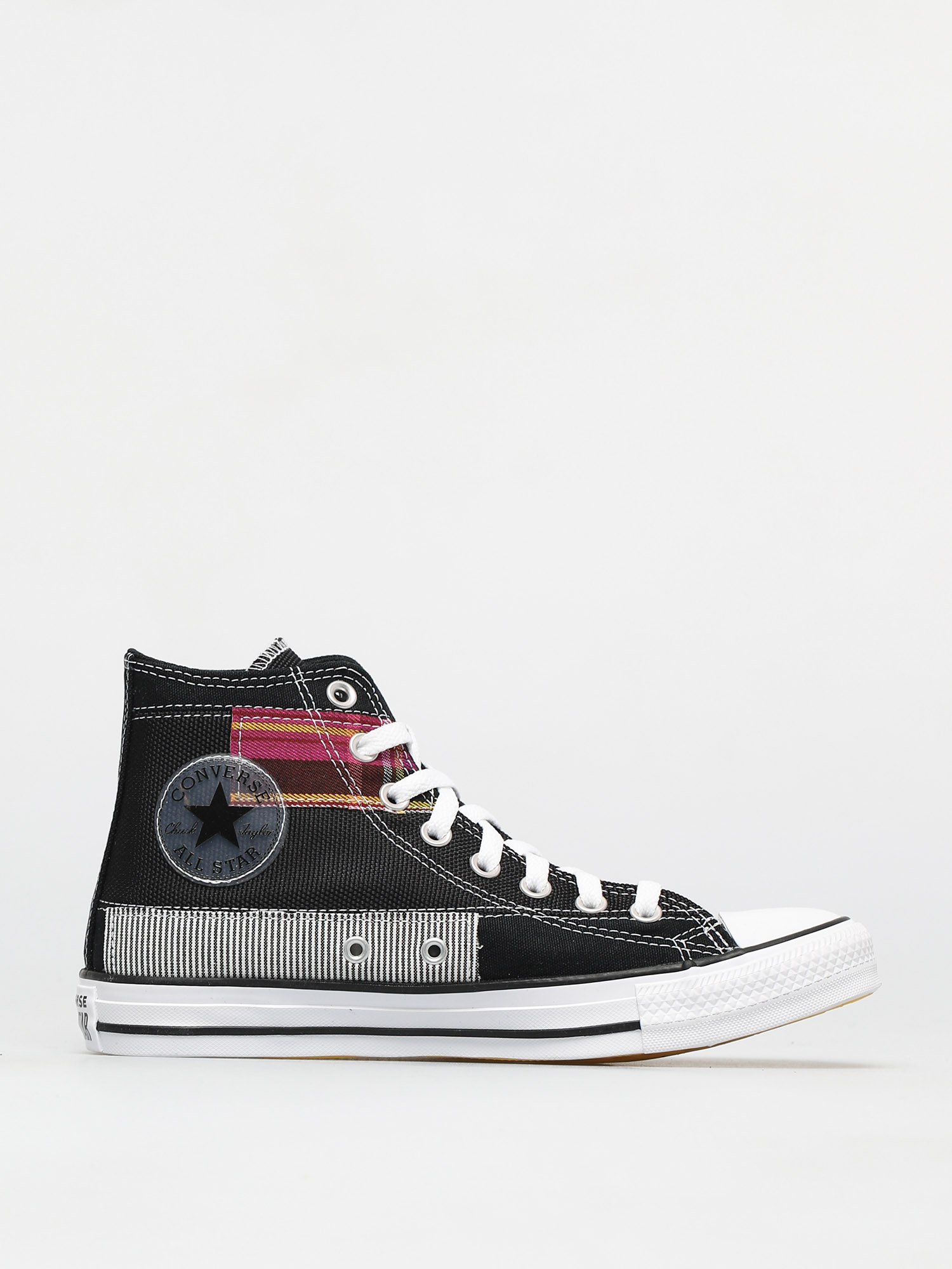 Trampki Converse Chuck Taylor All Star Patchwork High (black/white/cactus flower)
