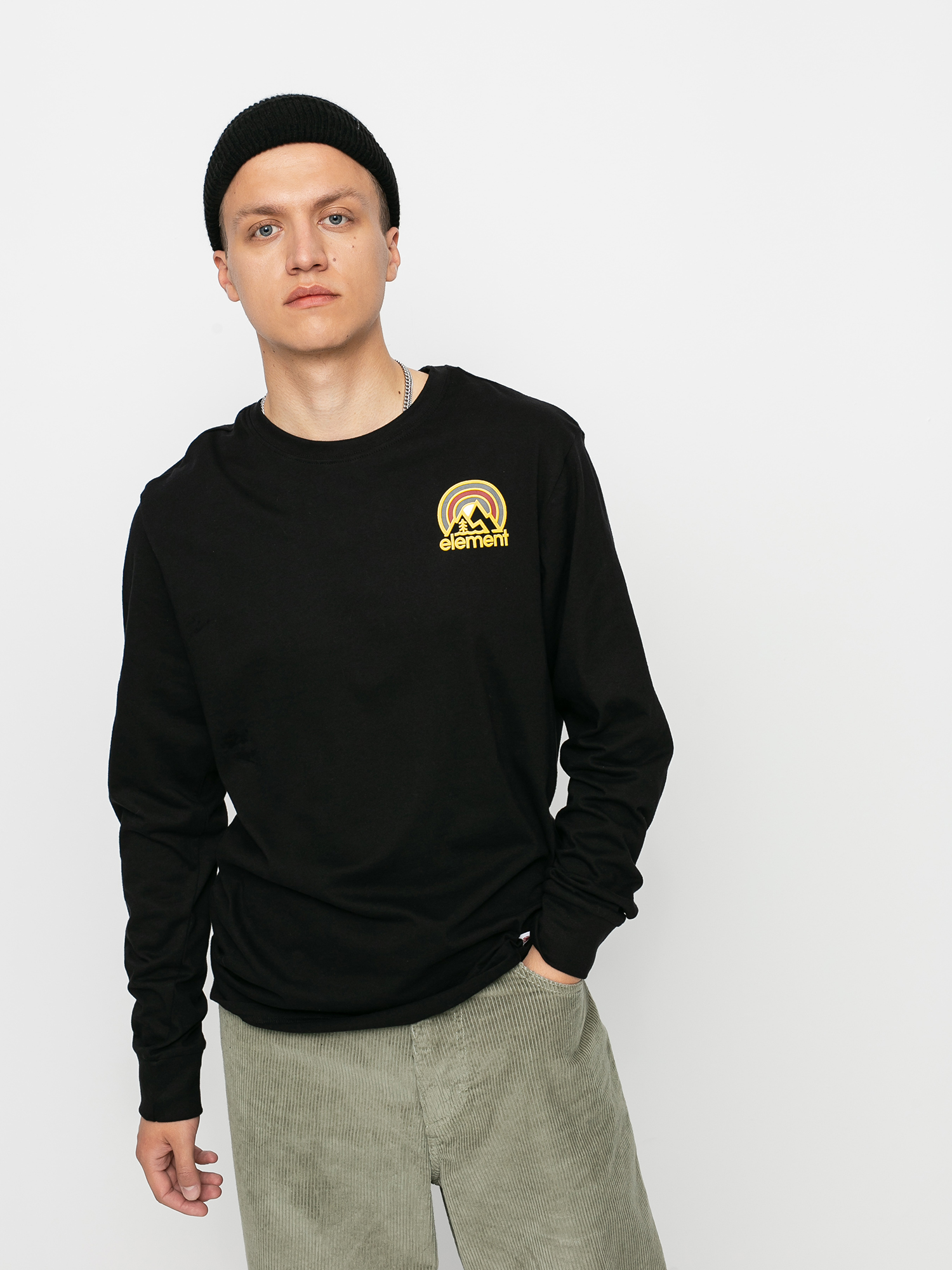 Longsleeve Element Sonata (flint black)