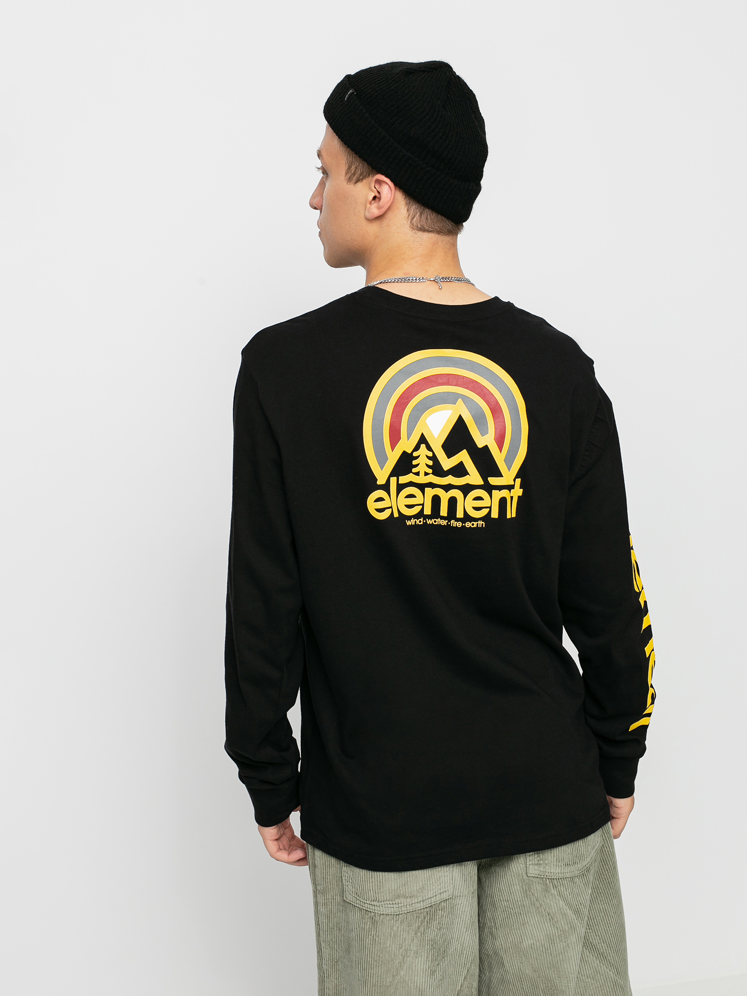 Longsleeve Element Sonata (flint black)