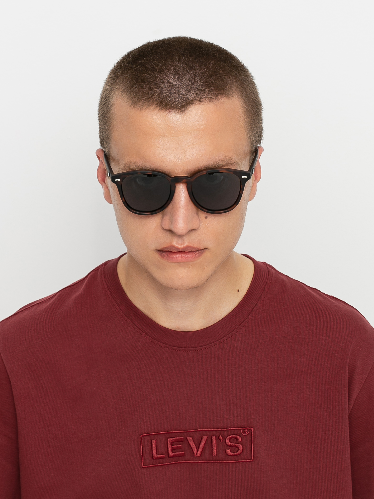 Okulary przeciwsłoneczne Le Specs Bandwagon (matte tort)