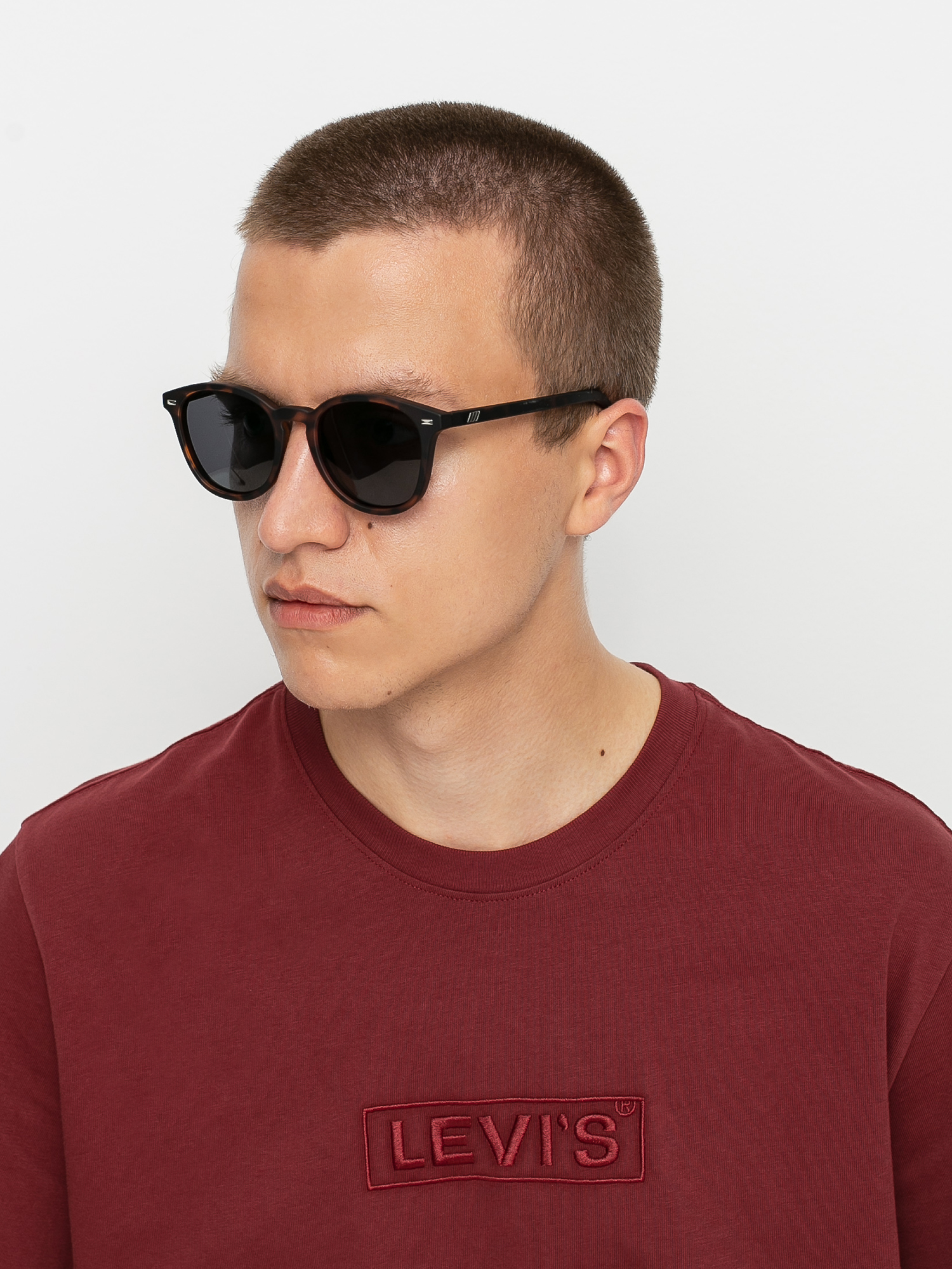 Okulary przeciwsłoneczne Le Specs Bandwagon (matte tort)