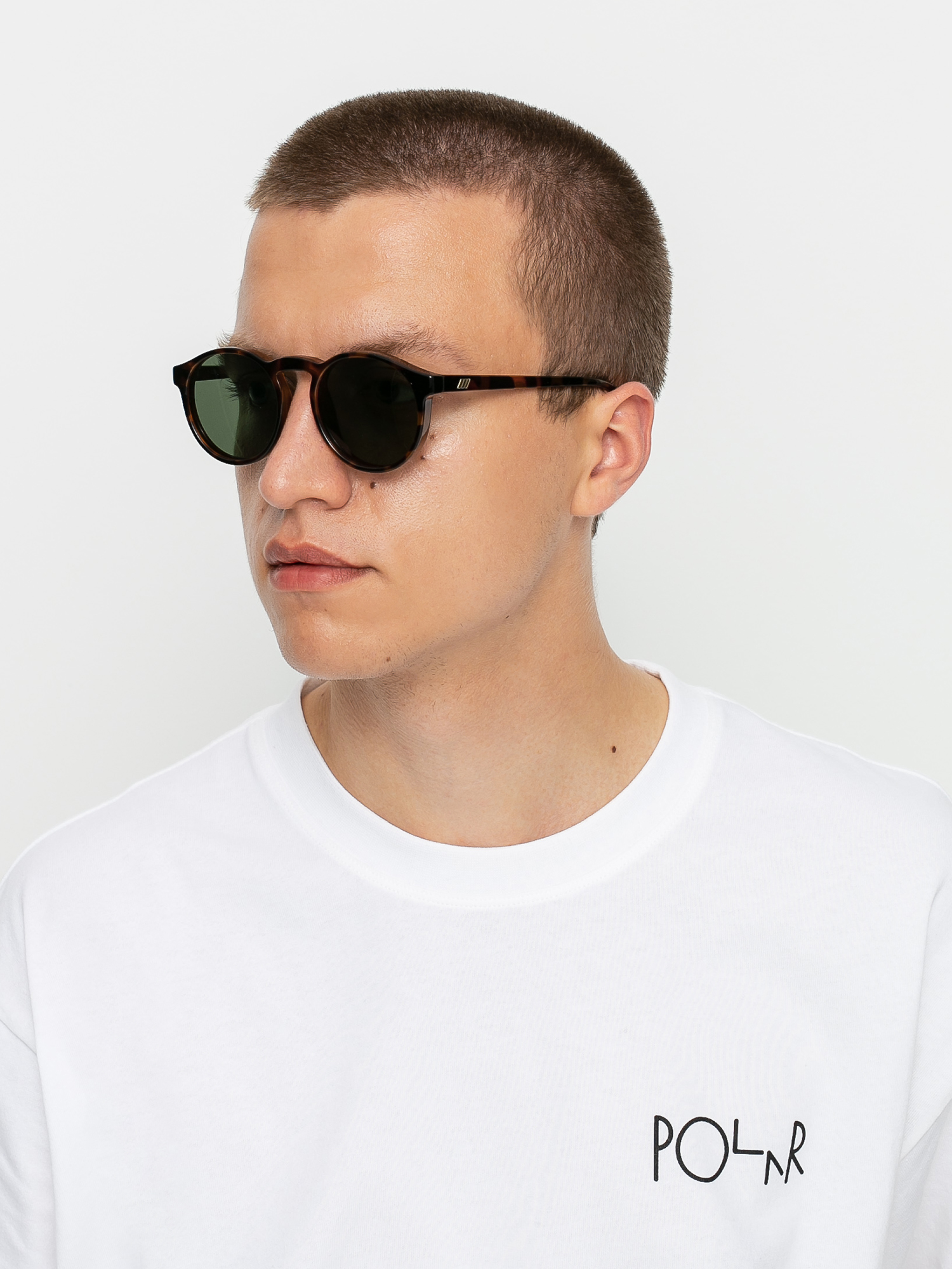 Okulary przeciwsłoneczne Le Specs Cubanos (milky tort)