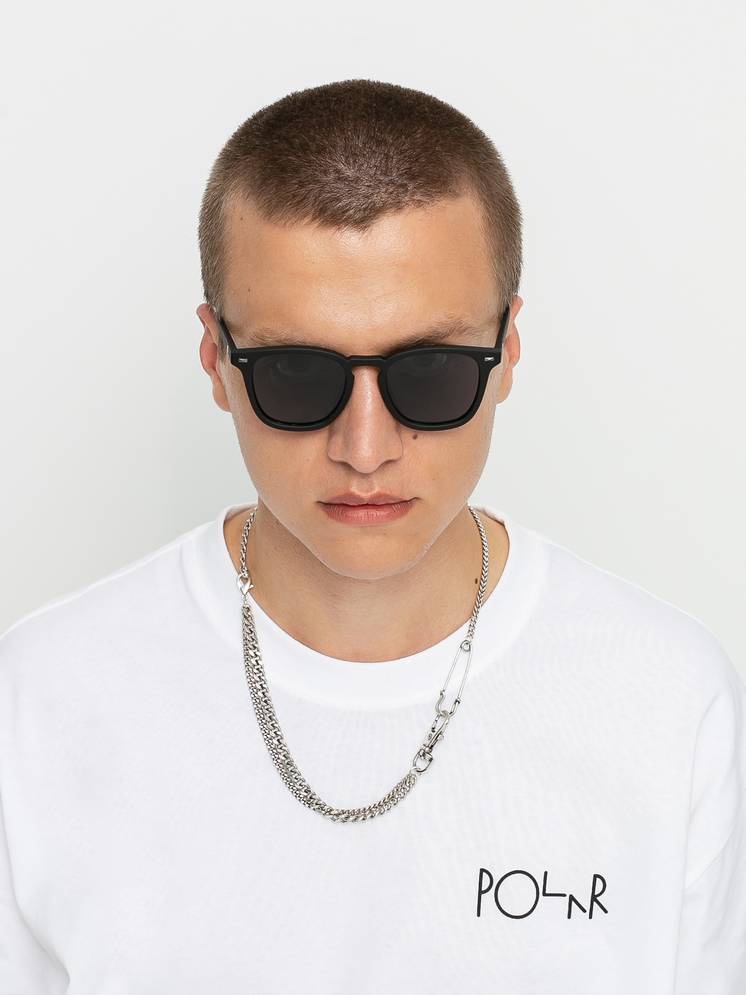 Okulary przeciwsłoneczne Le Specs No Biggie (black rubber)