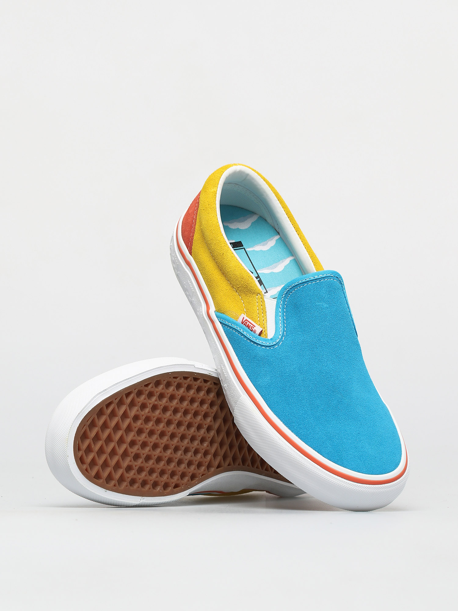 Buty Vans x The Simpsons Slip On Pro (blue/yellow)
