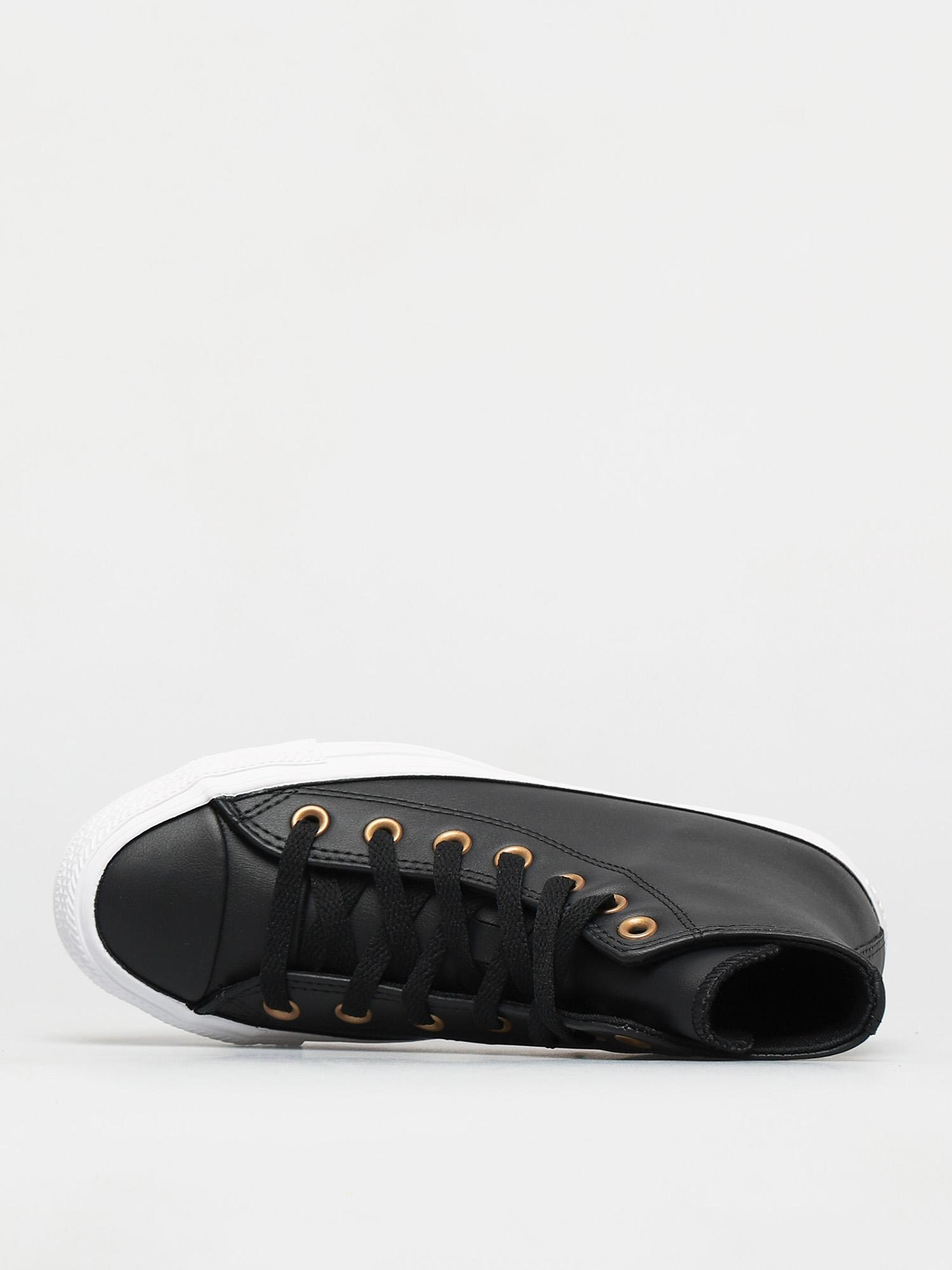 Trampki Converse Chuck Taylor All Star Leather Hi Wmn (black/gold/white)