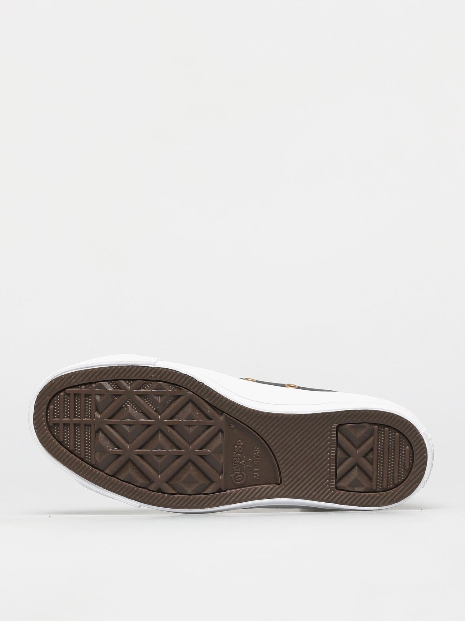 Trampki Converse Chuck Taylor All Star Leather Hi Wmn (black/gold/white)