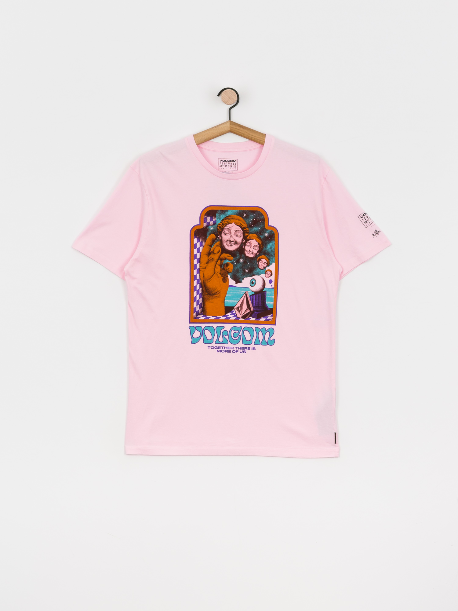 T-shirt Volcom Max Loeffler (snow pink)