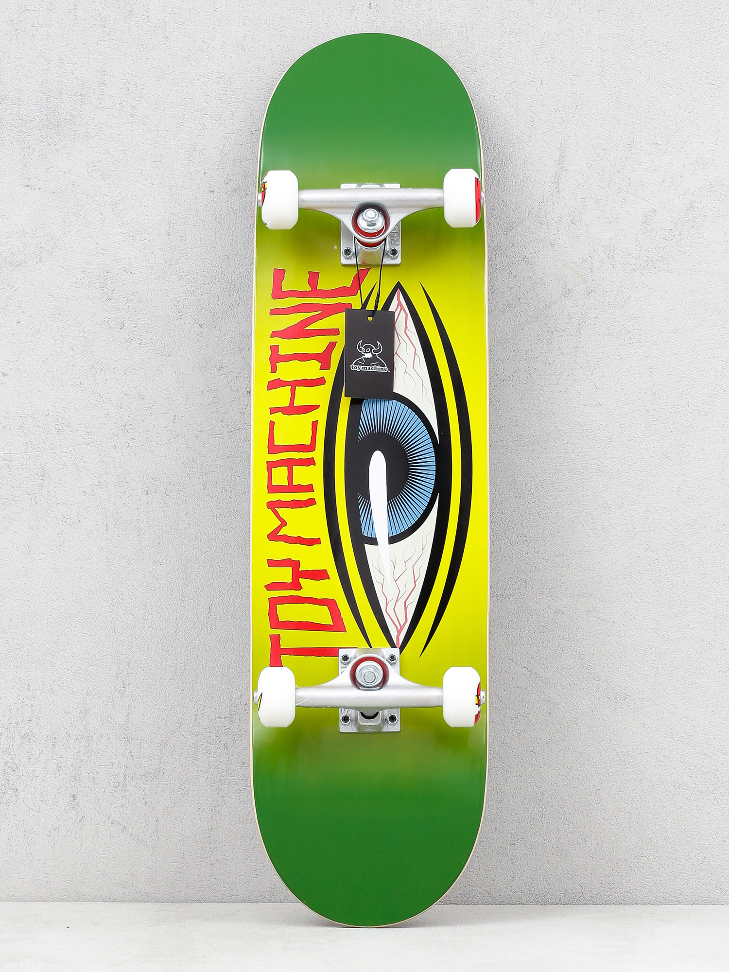 Deskorolka Toy Machine Future (green/yellow)