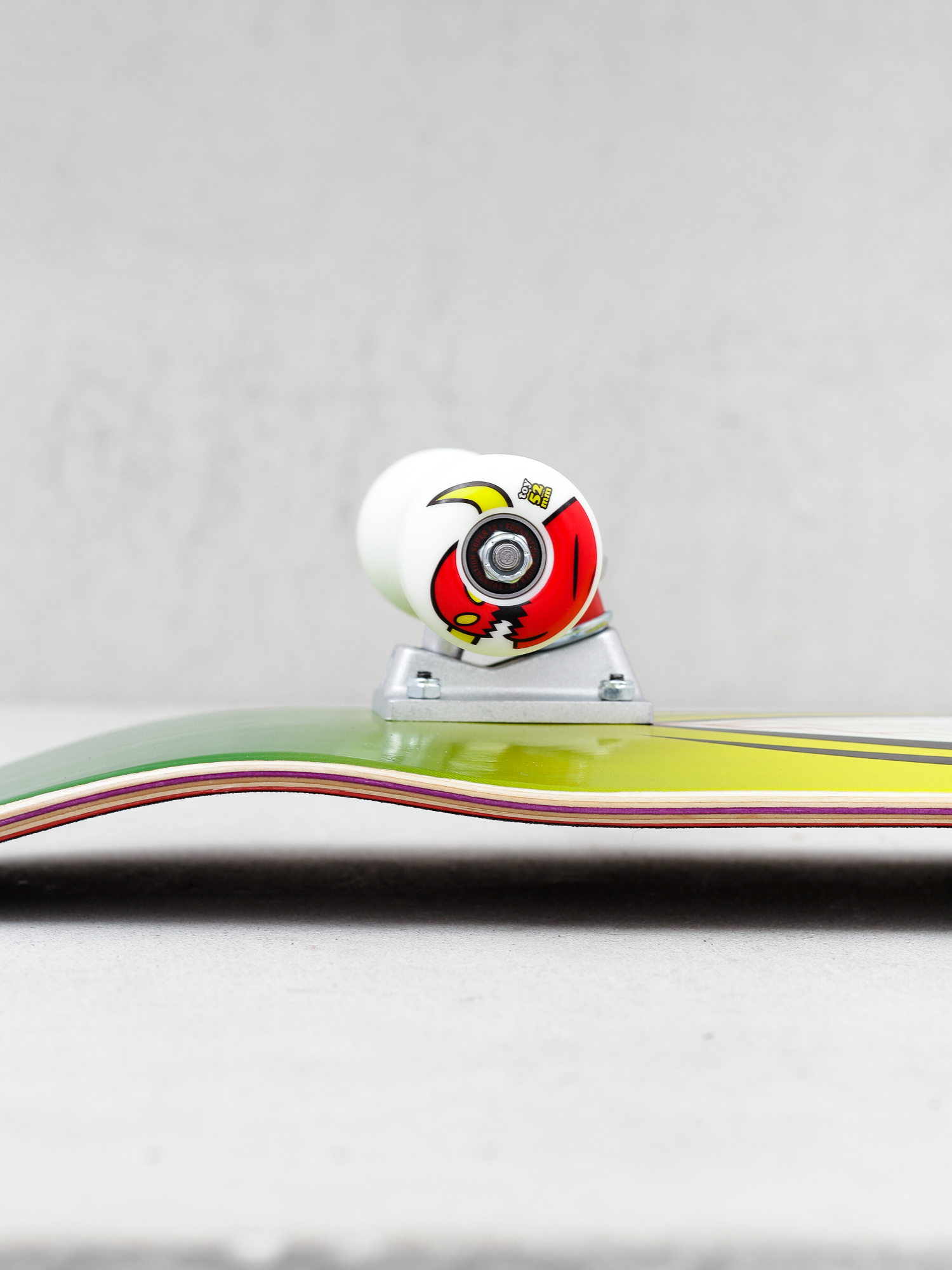 Deskorolka Toy Machine Future (green/yellow)