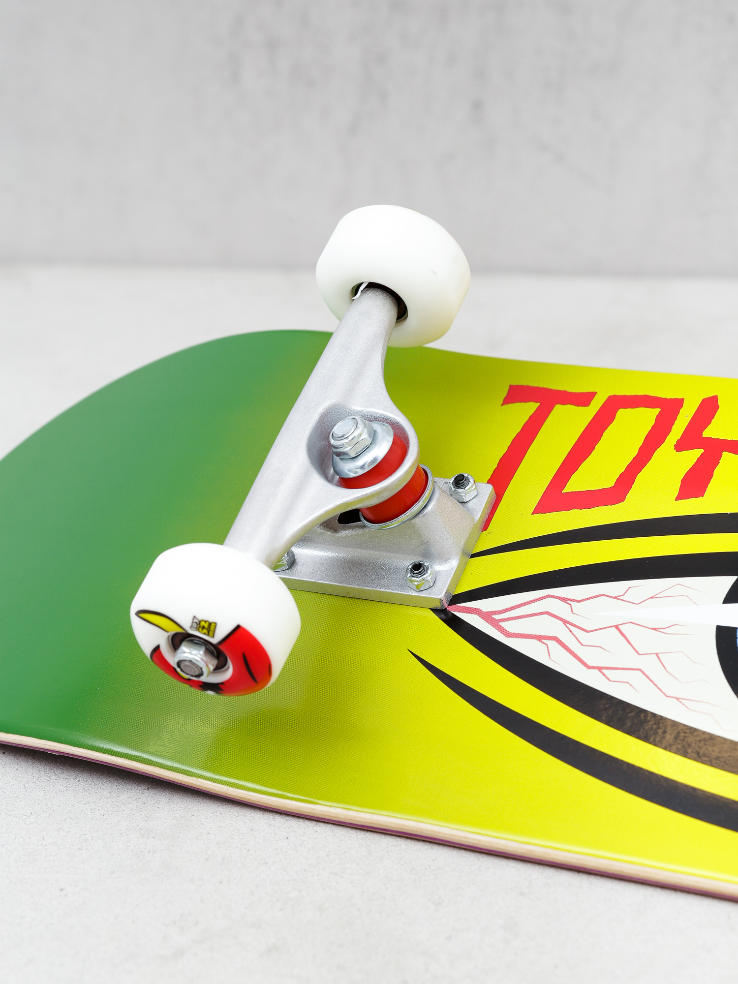 Deskorolka Toy Machine Future (green/yellow)