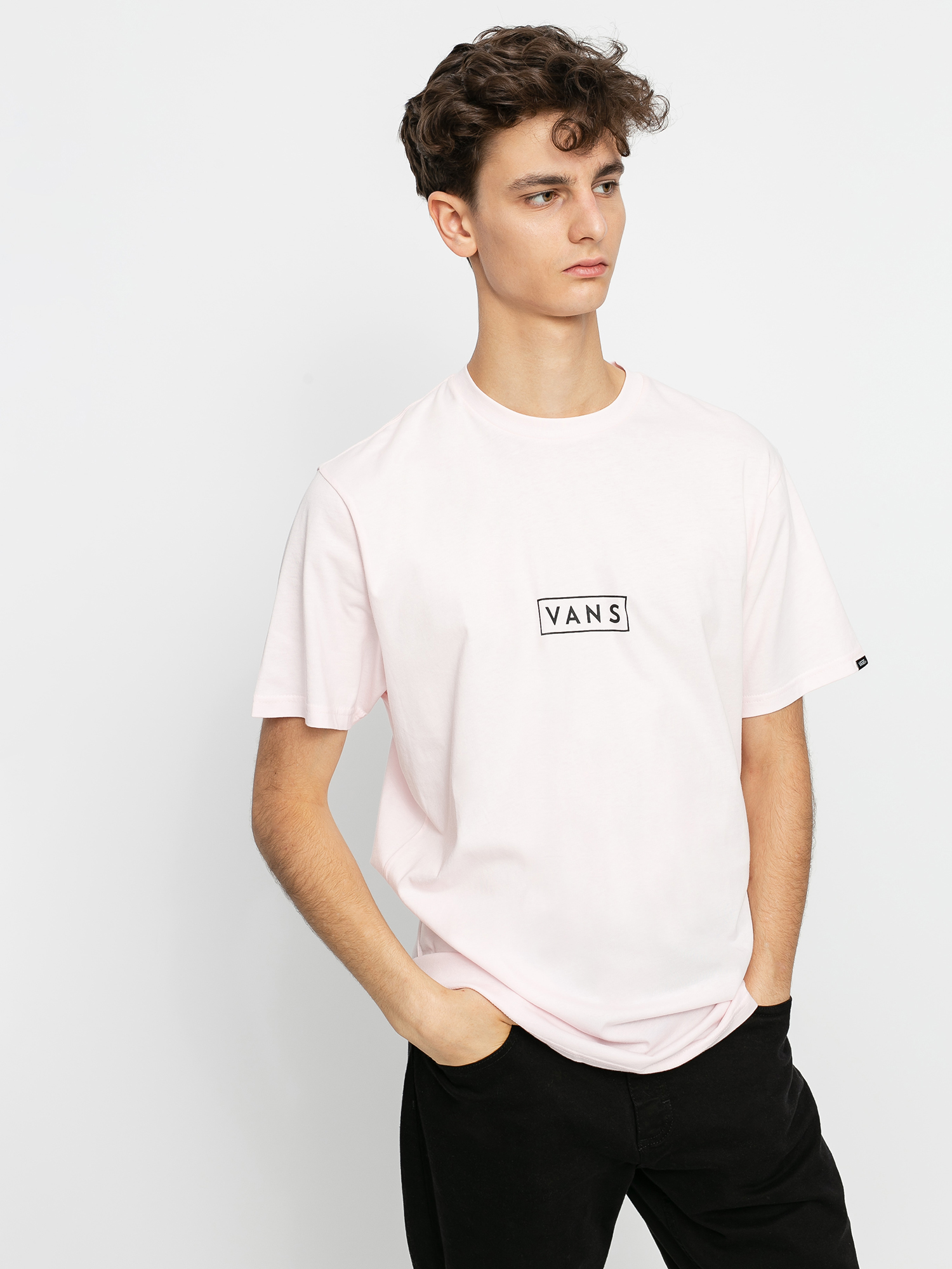 T-shirt Vans Easy Box (cool pink/black)